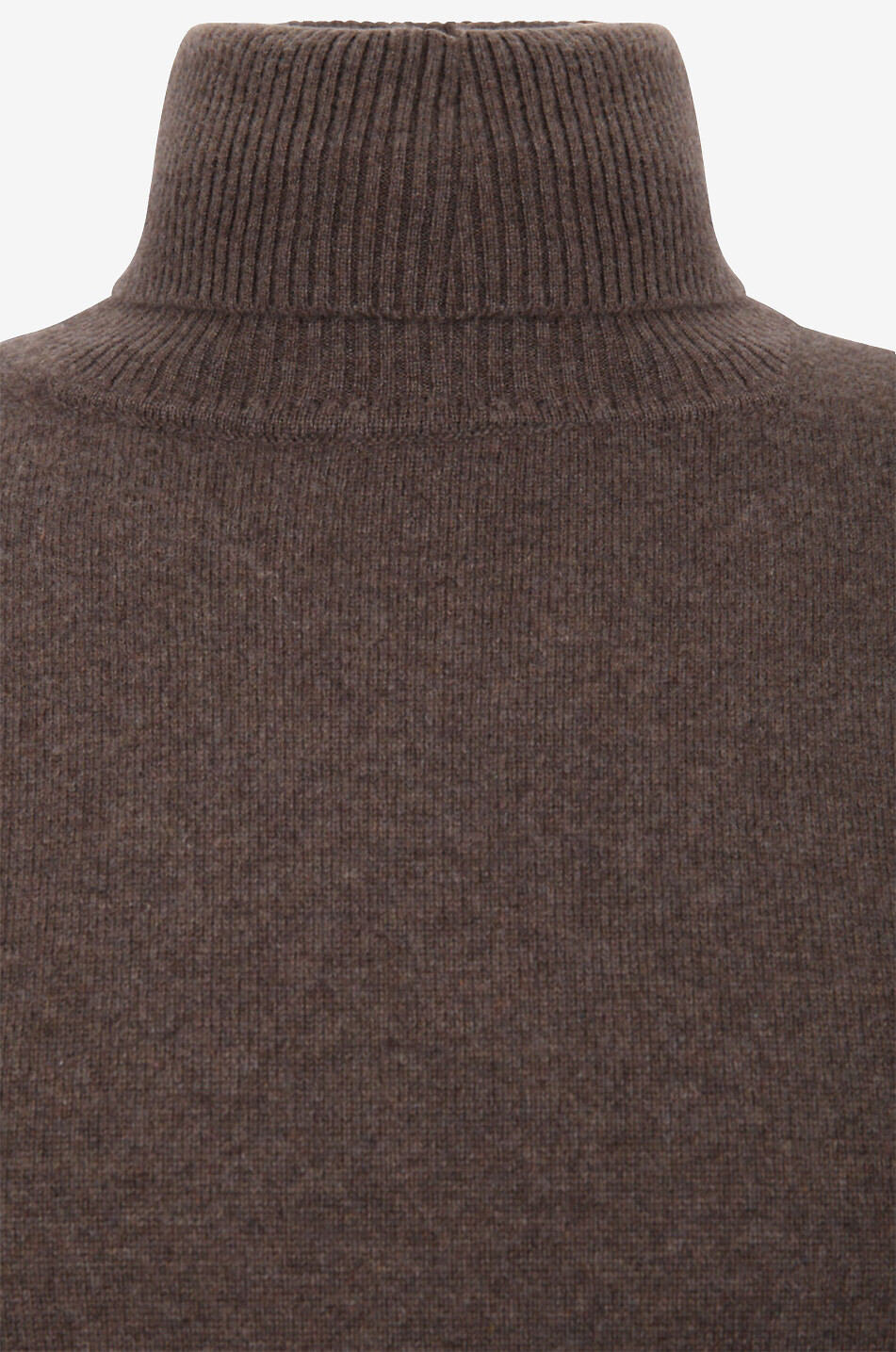 DANIELE FIESOLI Rollkragenpullover aus Kaschmir Herren BRAUN 3