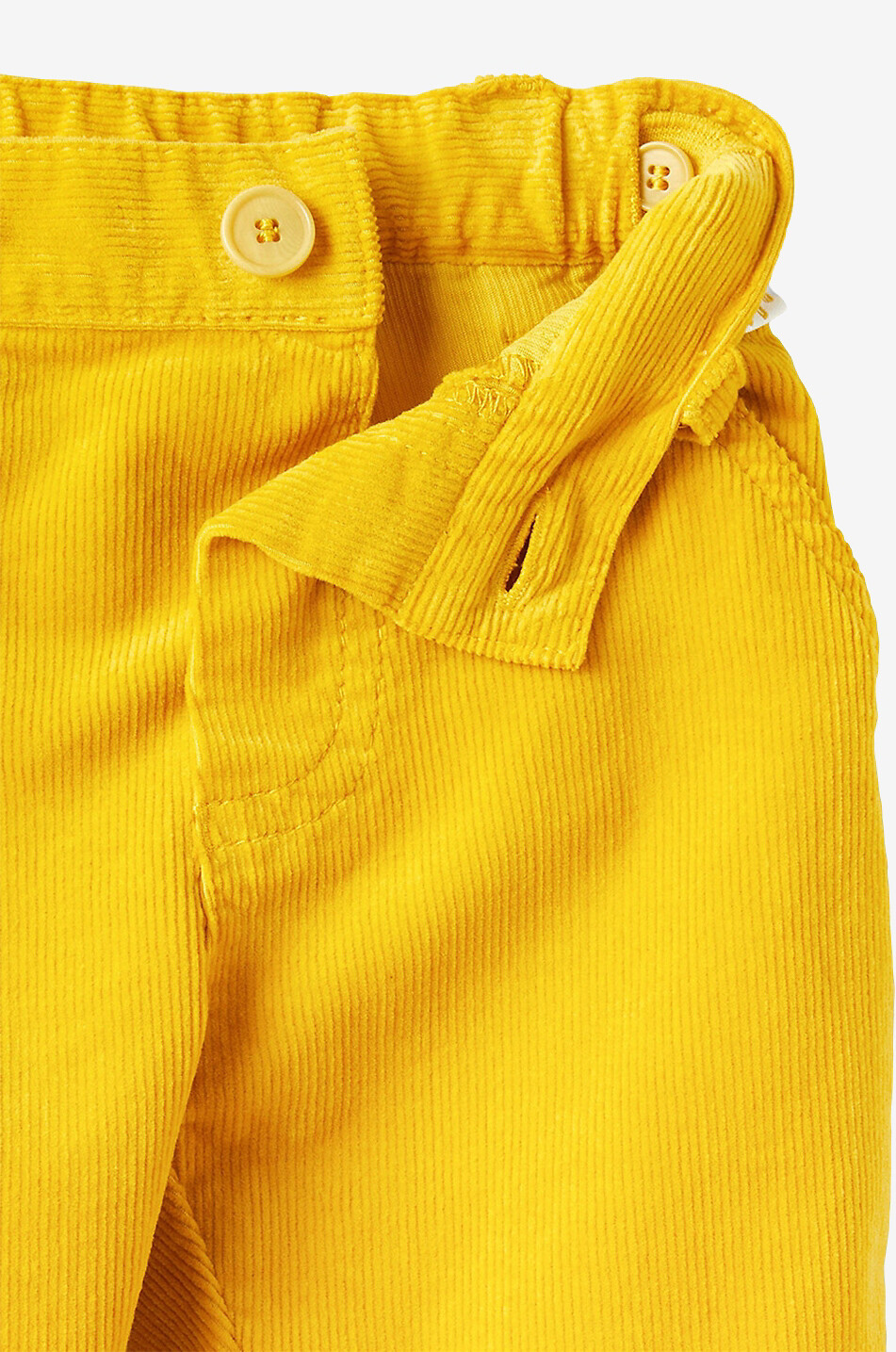 Corduroy baby trousers