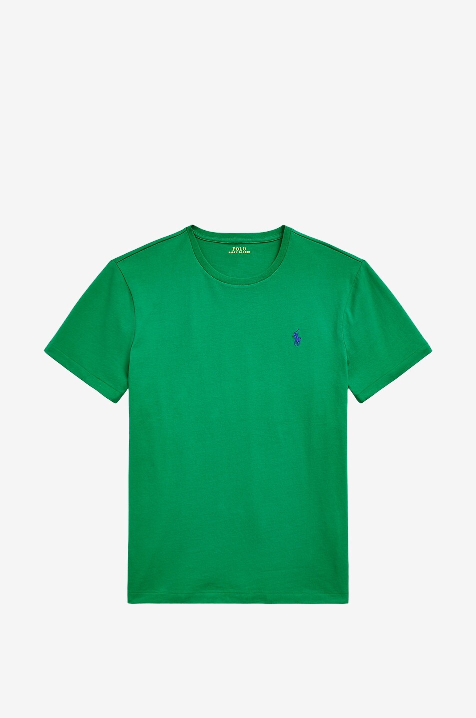 POLO RALPH LAUREN Custom Slim Fit Pony short-sleeved jersey crewneck T-shirt Men GREEN 1