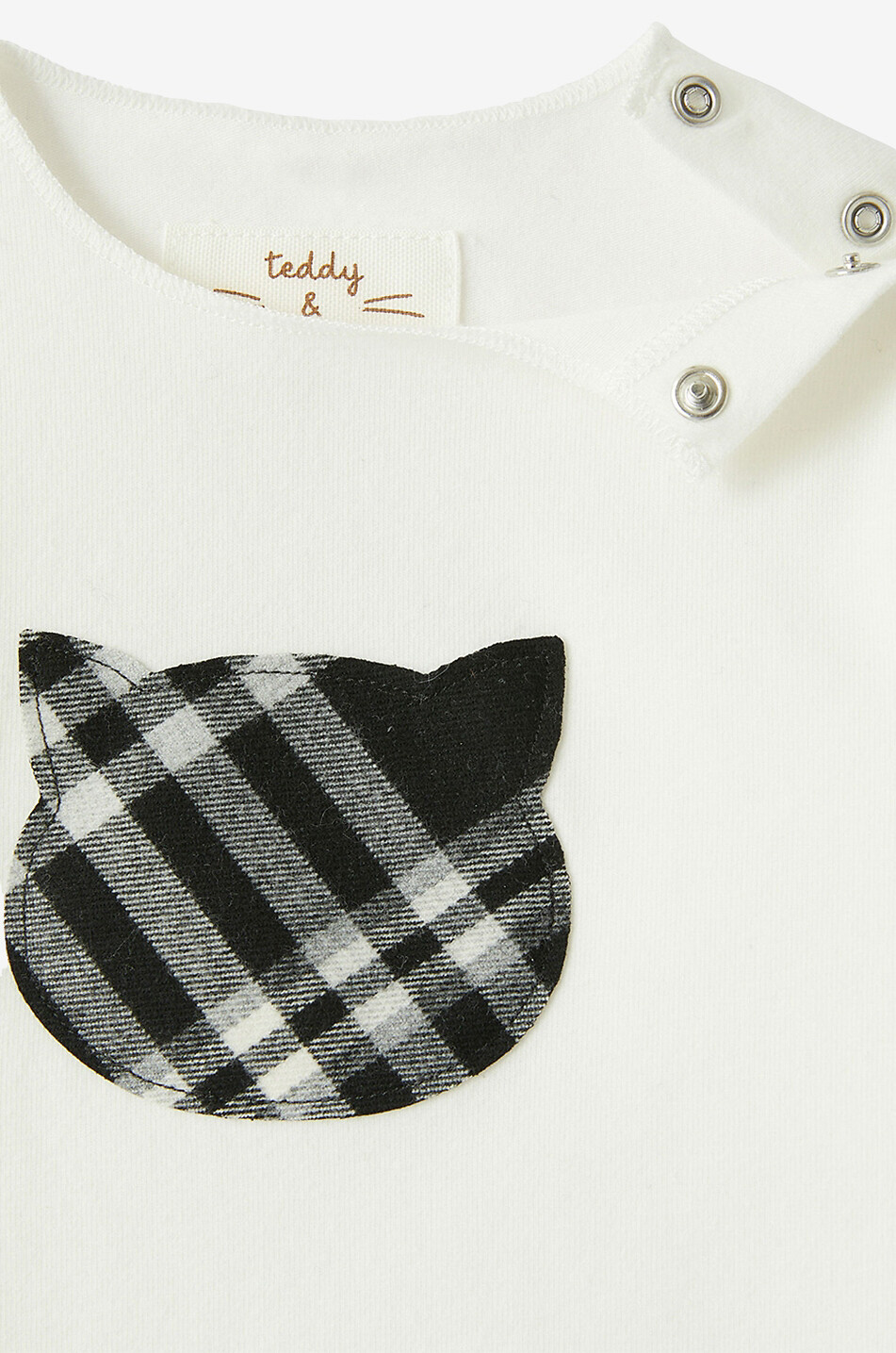 Baby set checked trousers and T-shirt