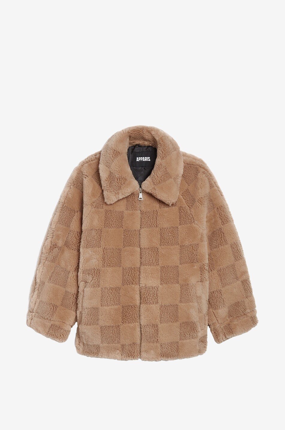 Veste duveteuse à damier Lucy