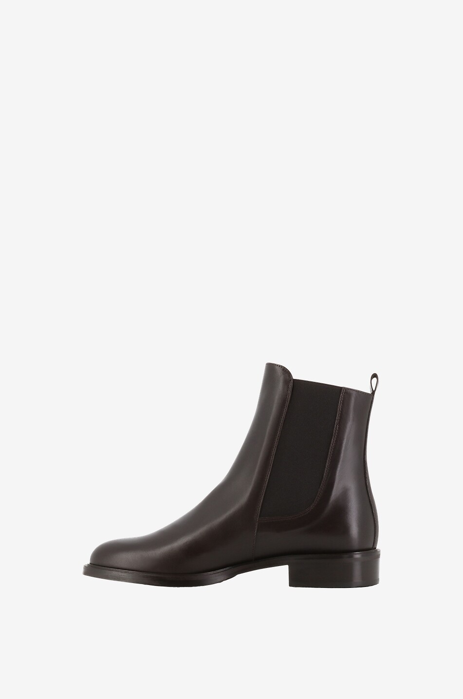 BONGENIE Smooth leather chelsea ankle boots Women BROWN 3