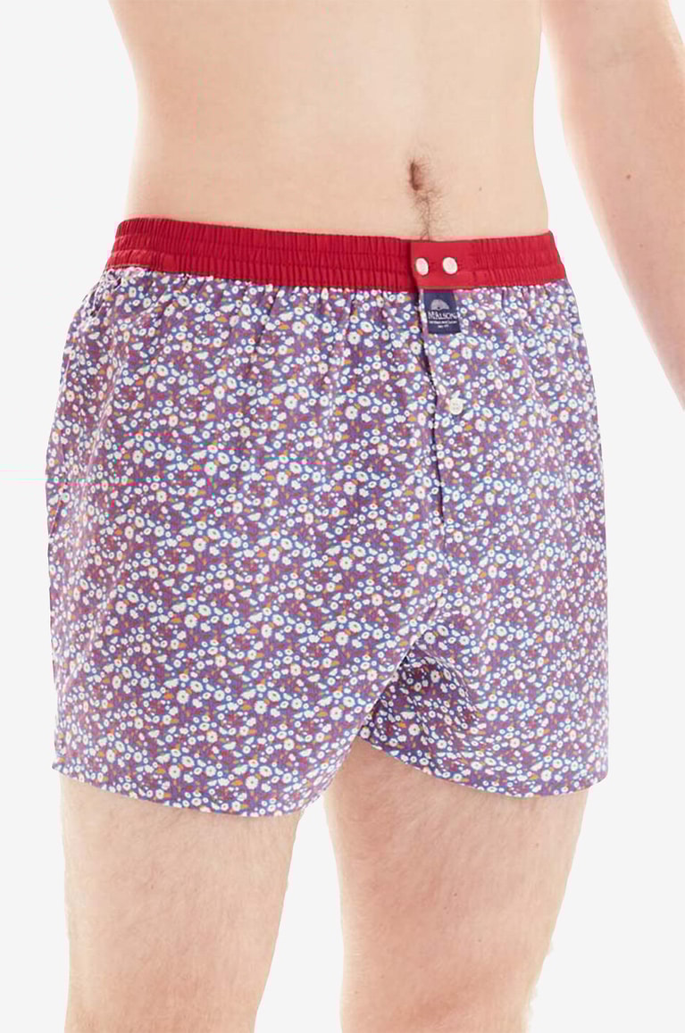 MC ALSON Boxershorts aus Baumwolle Herren ROT 3