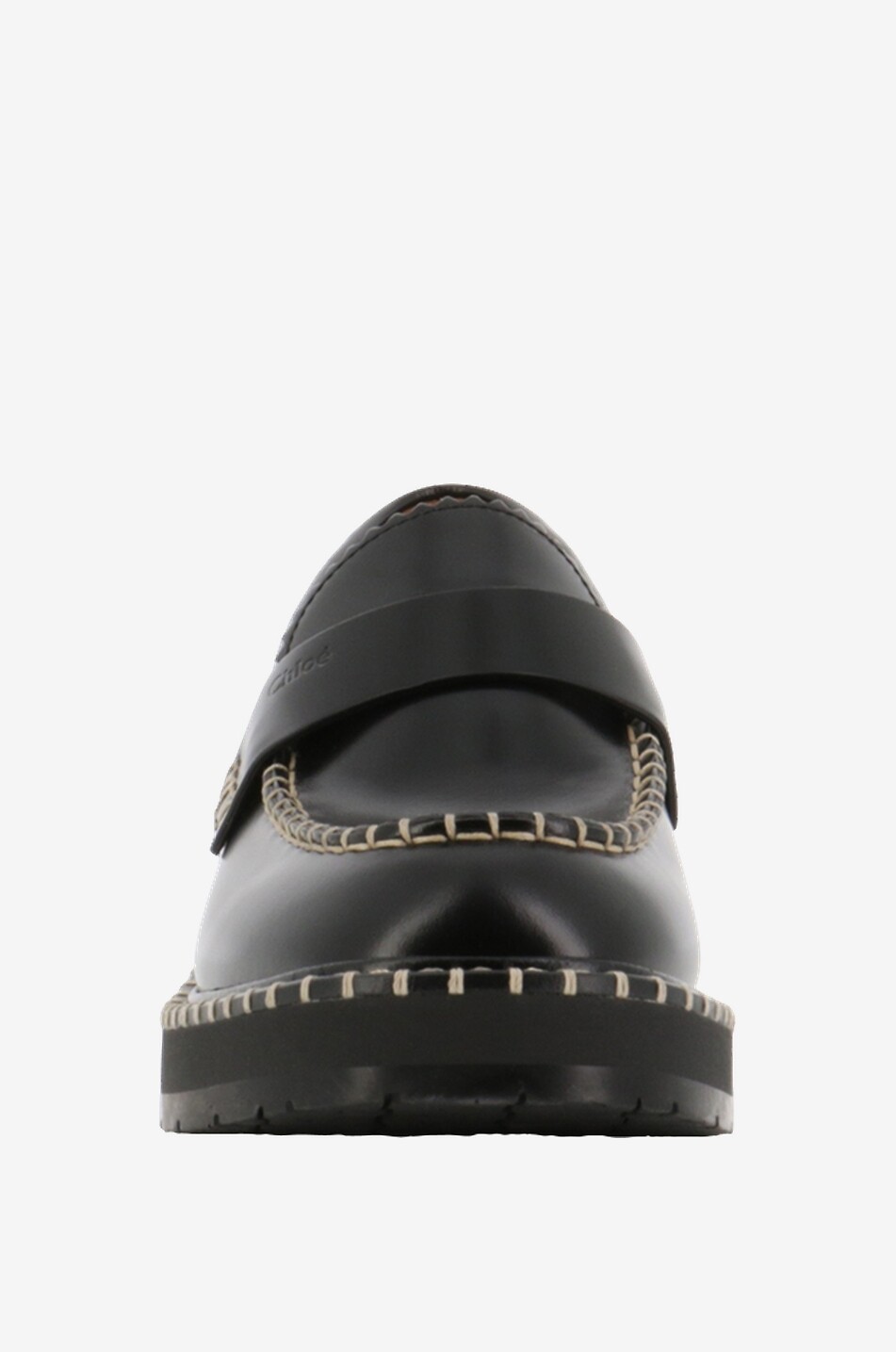 Noua brushed smooth leather loafers