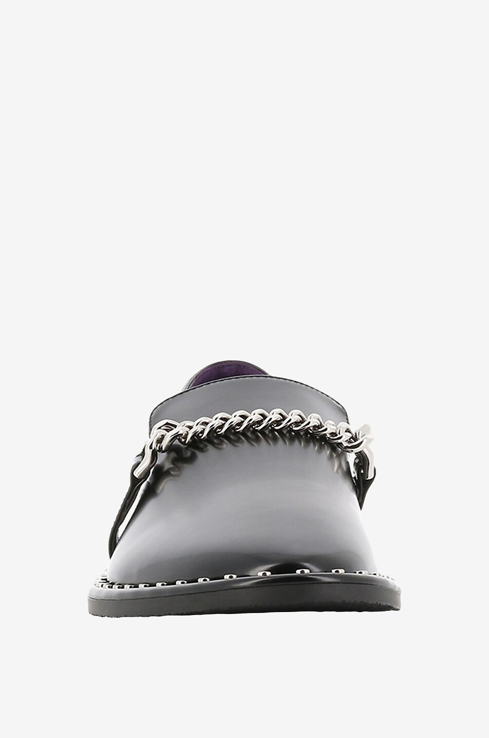 Mokassins aus glänzendem Kunstleder Falabella