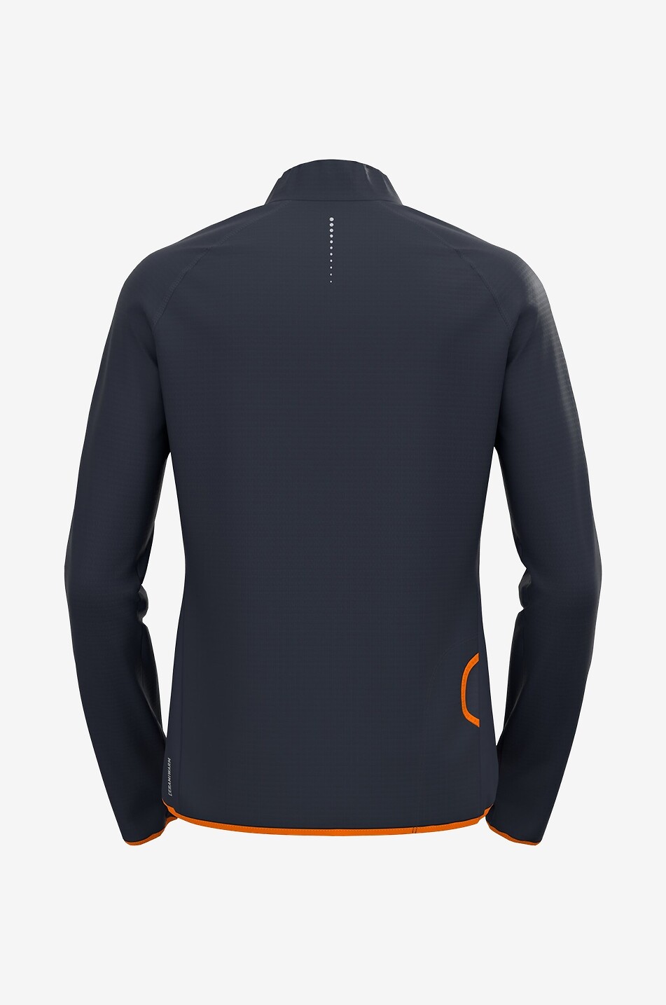ODLO Haut de running à manches longues et col zippé Zeroweight Femme BLEU FONCE 5