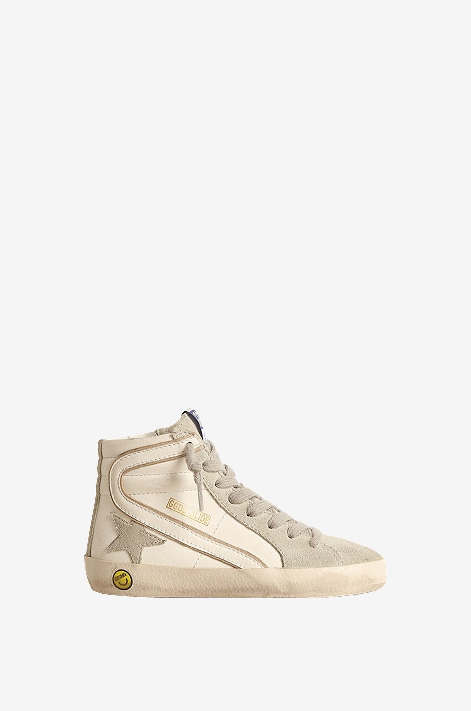 Slide Young boy's high-top sneakers