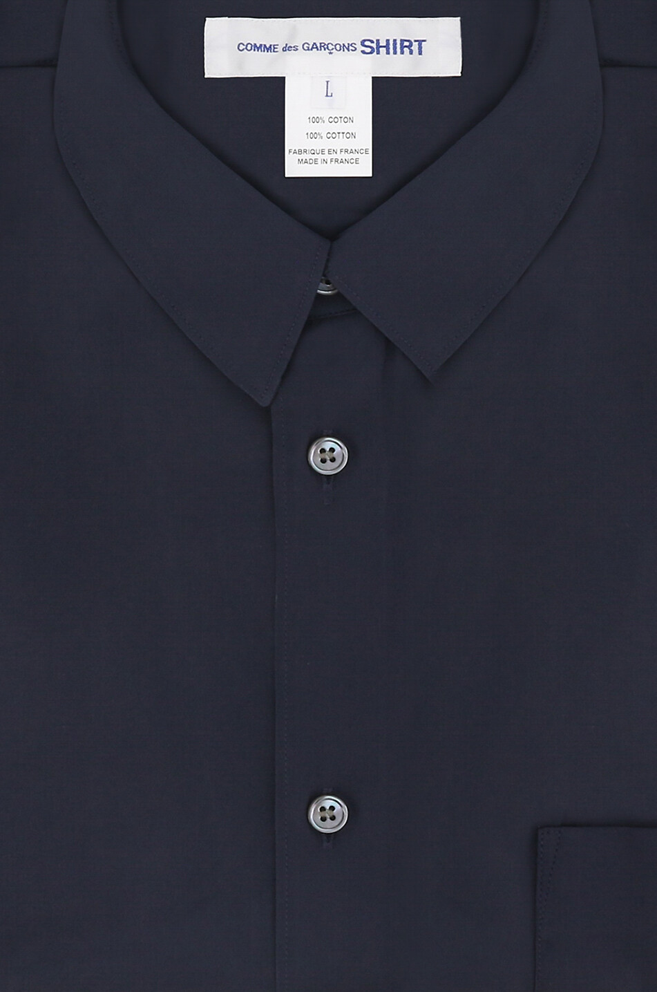 Chemise à manches longues en popeline Forever
