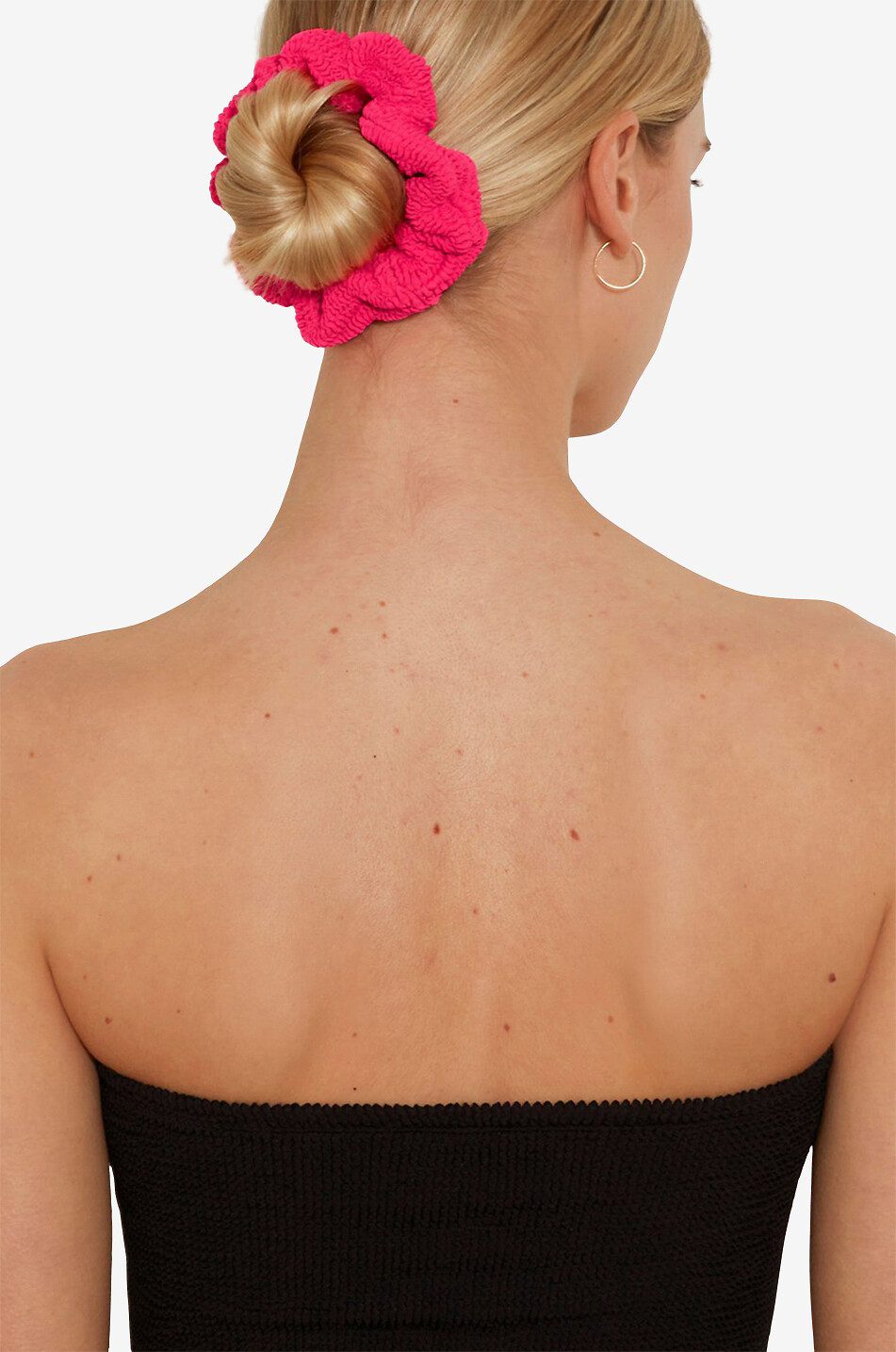 HUNZA G Chouchou Scrunchie Femme ROSE 2