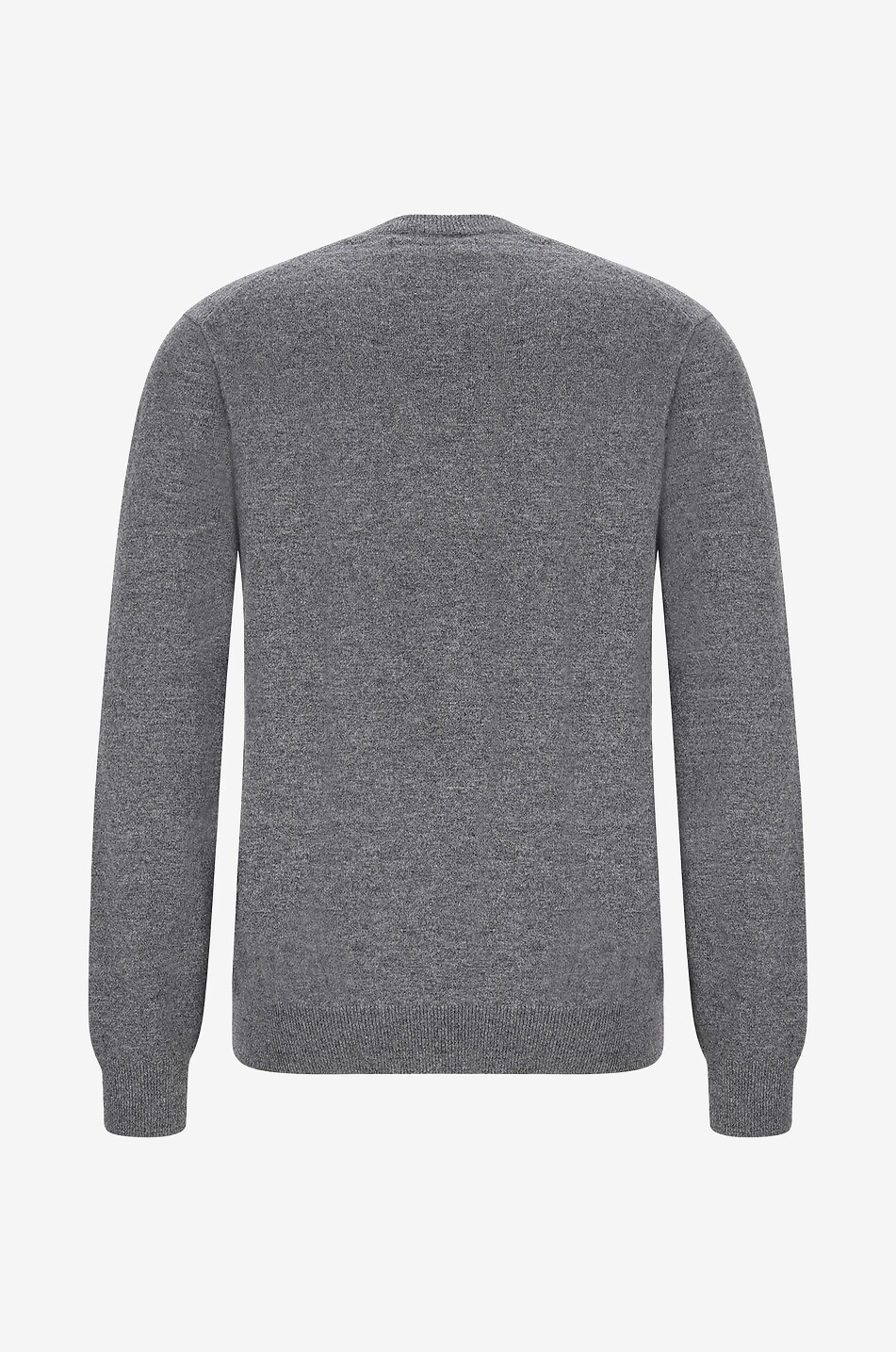 COMME DES GARCONS SHIRT Feiner Rundhalspullover aus Wolle Herren GRAU 2