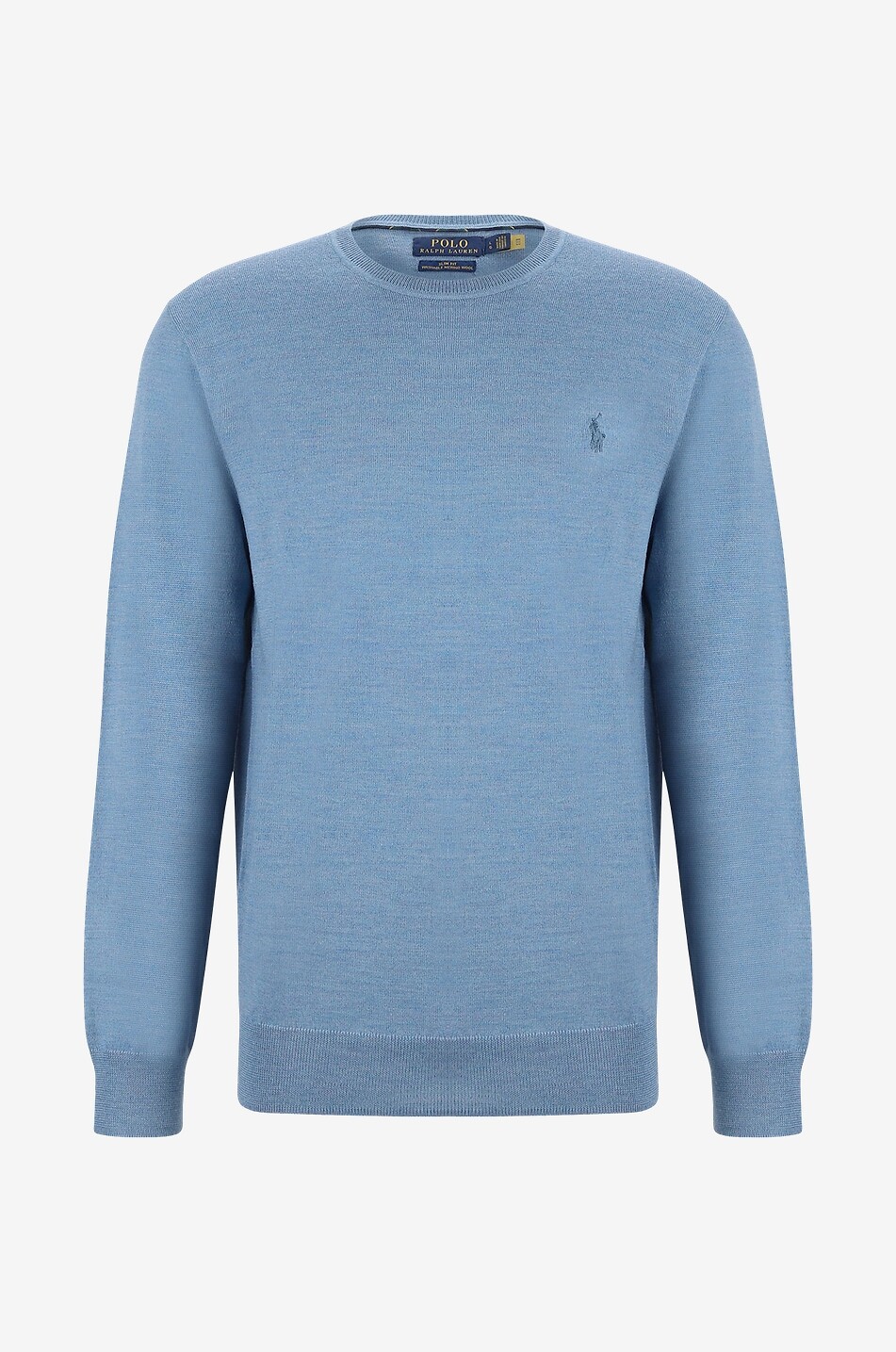 Feiner Rundhalspullover aus Wolle Pony