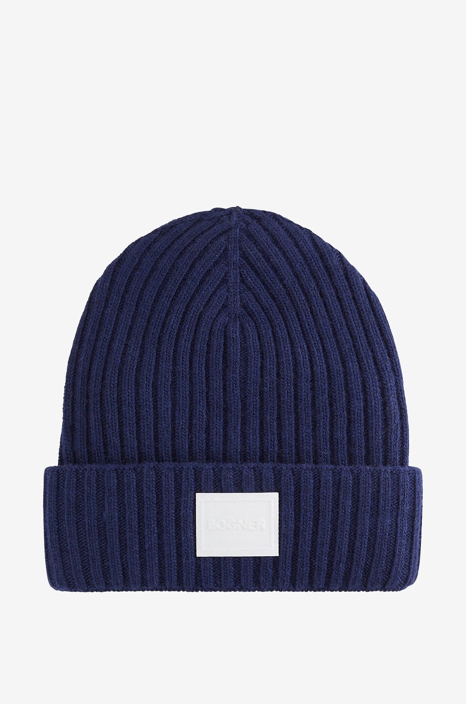 BOGNER Kaj children's rib knit beanie Unisex BLUE 1