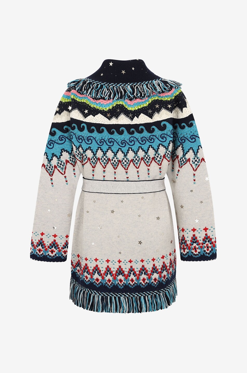ALANUI Northern Lights virgin wool cardigan Women MULTI COLOURED 2