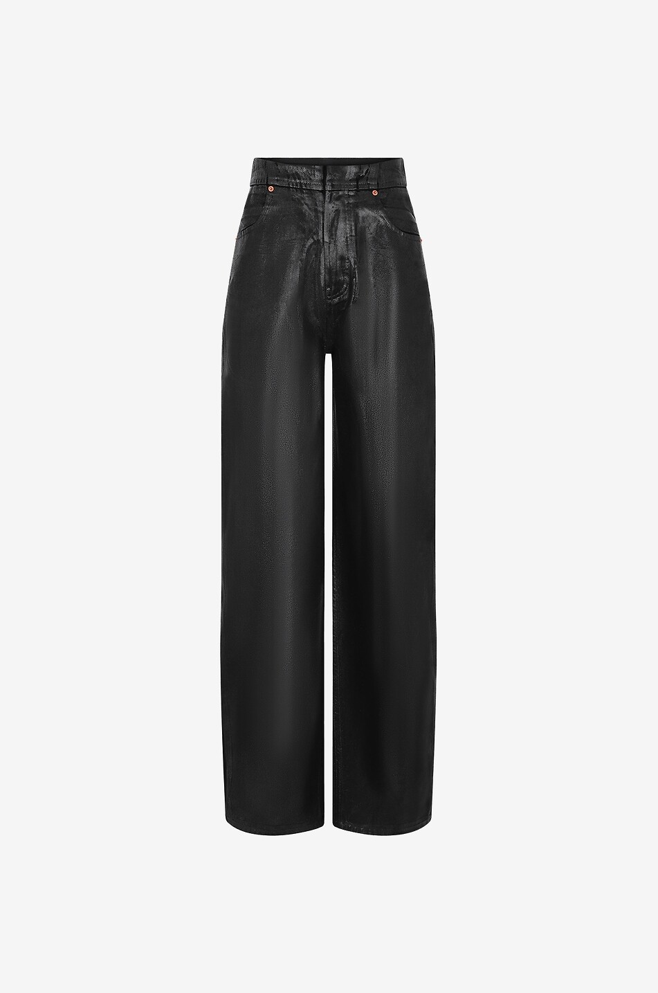 Jeans mit geradem Bein aus Baumwolle