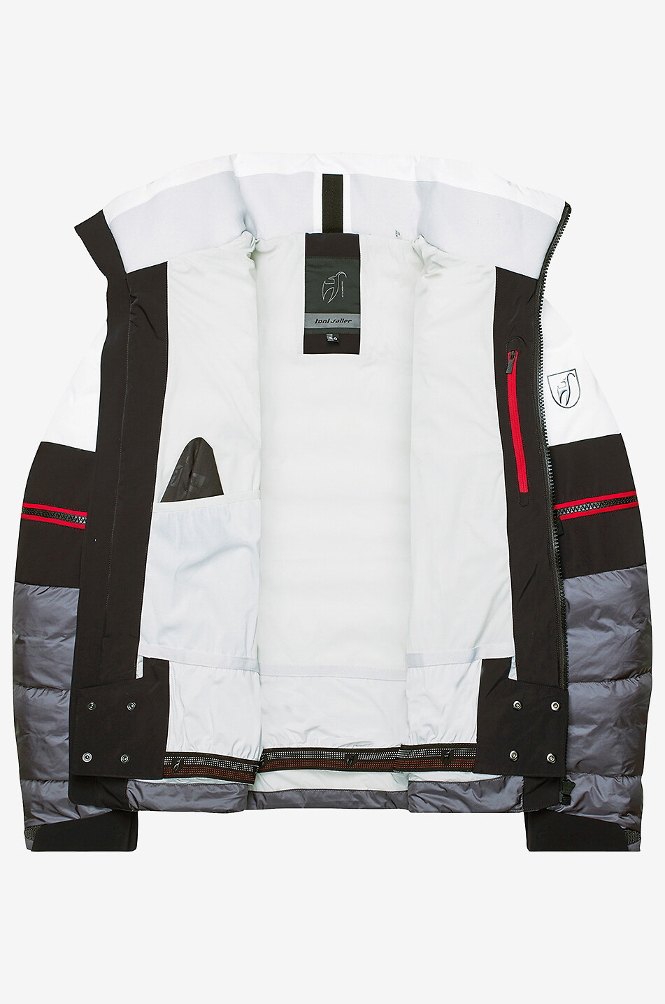 TONI SAILER Wattierte Skijacke mit Kapuze Maximus Herren WEISS 6