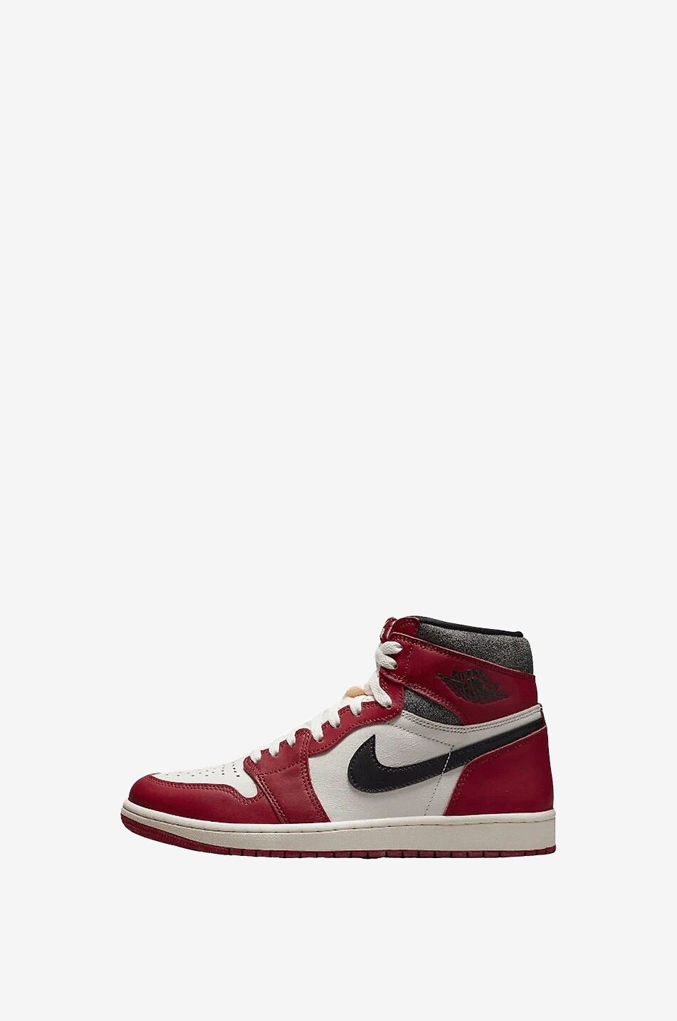 Baskets montantes craquelees Air Jordan 1 Chicago Lost and Found