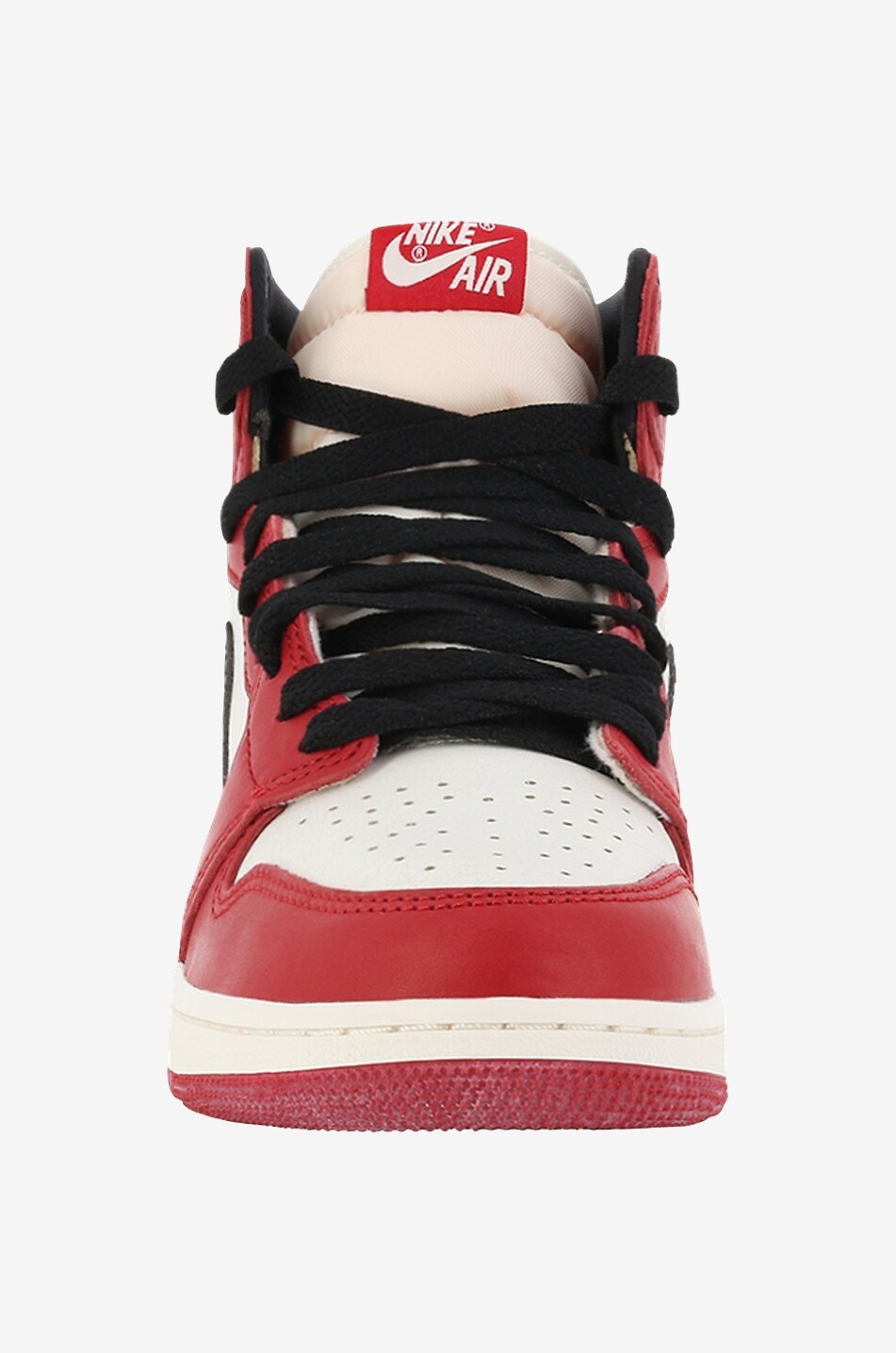 Baskets montantes craquelées Air Jordan 1 Chicago Lost and Found