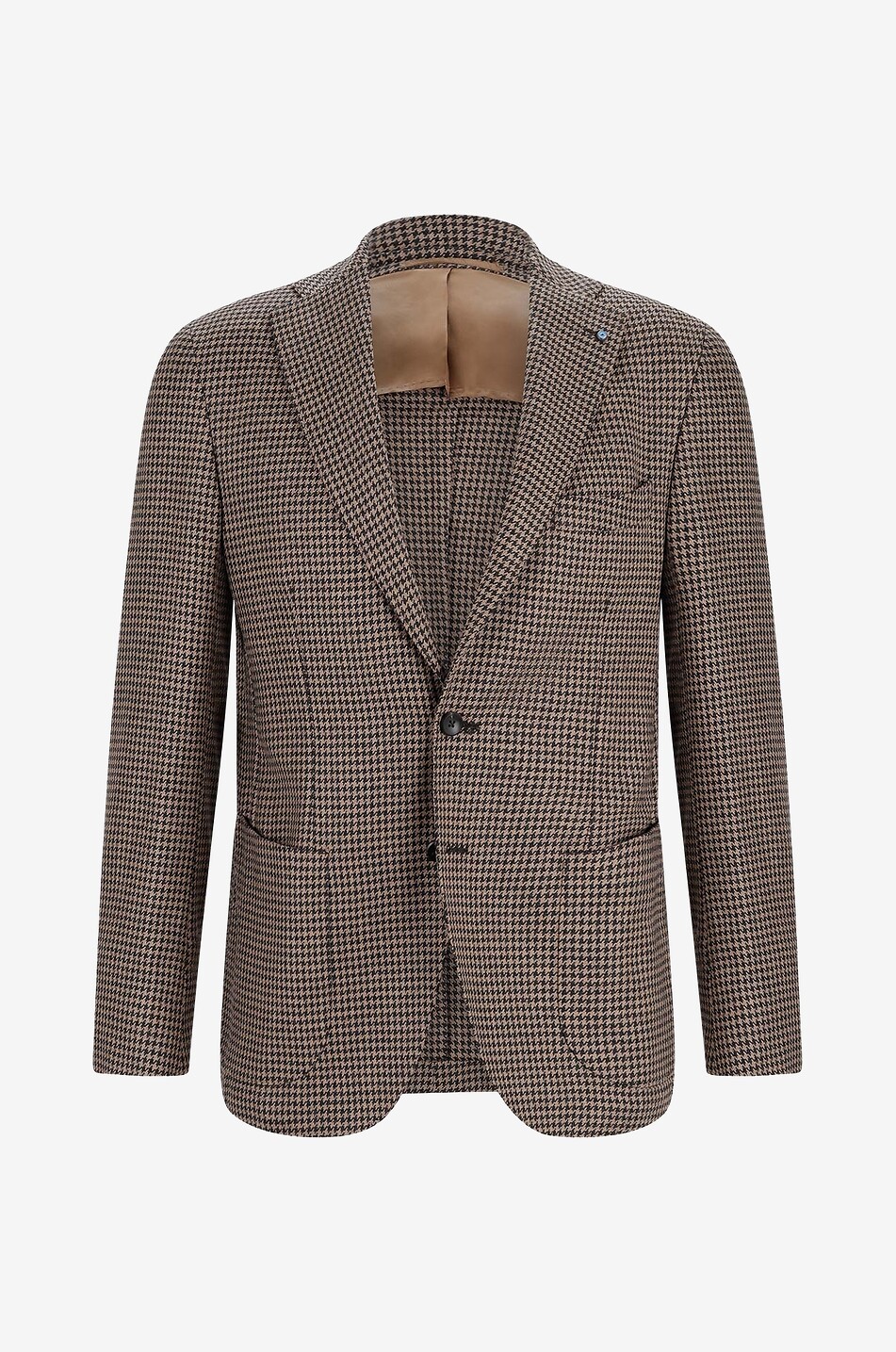 Leuca camel hair and wool blazer