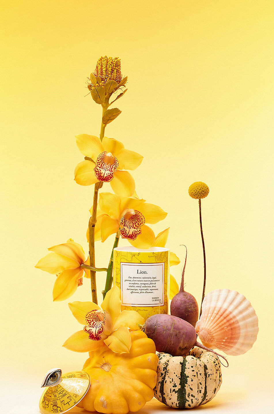 MAISON LA BOUGIE Zodiac Collection - Lion - scented candle 350 g Home YELLOW 5