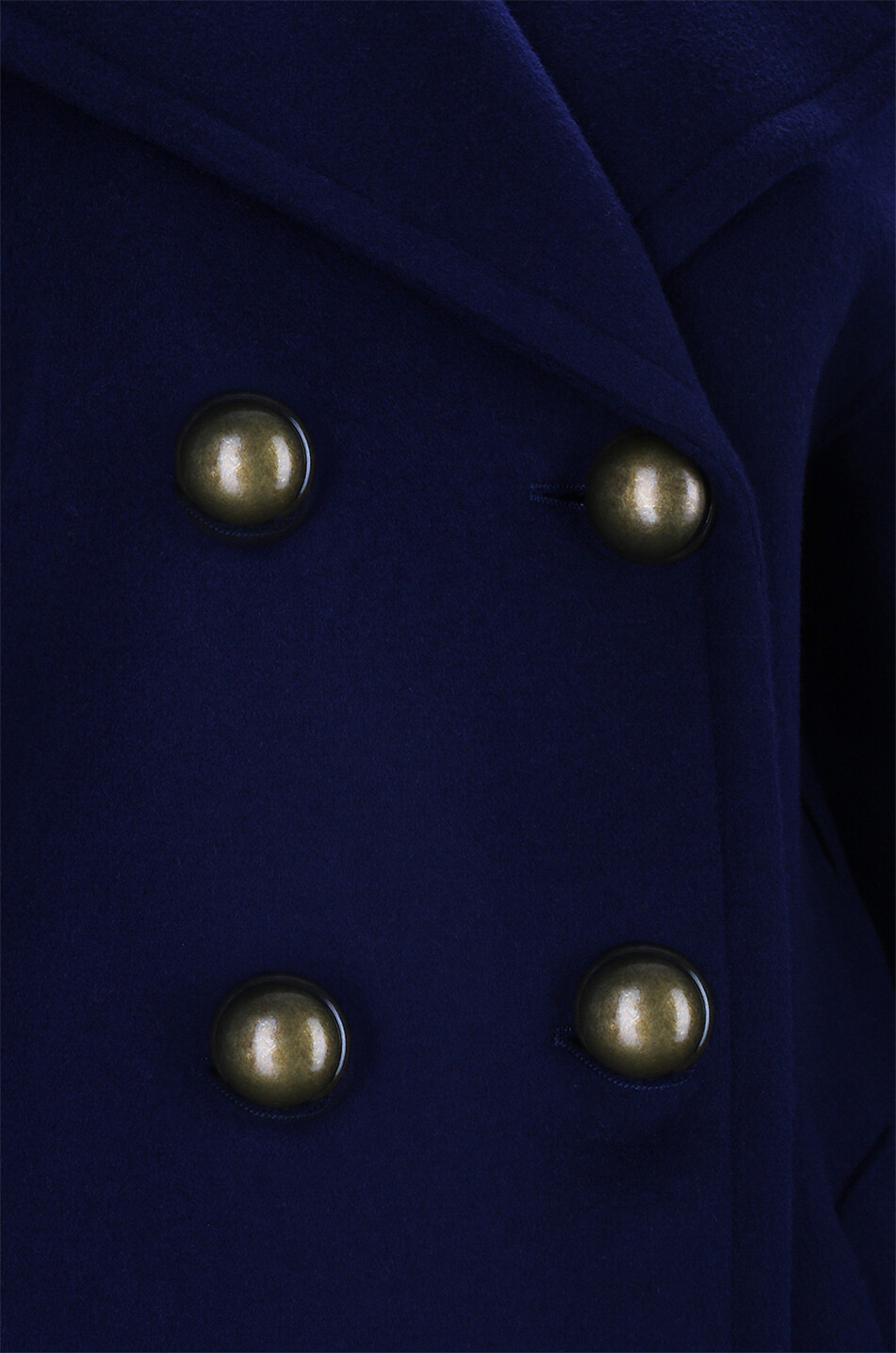 SPORTMAX Manteau long en laine vierge Maine Femme BLEU FONCE 3
