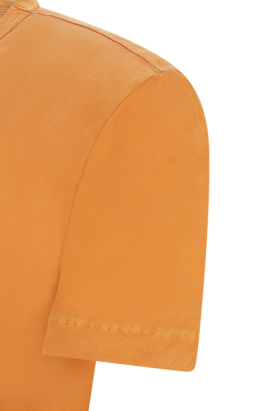 JAMES PERSE Cotton crew neck T-shirt Men MEDIUM YELLOW 3