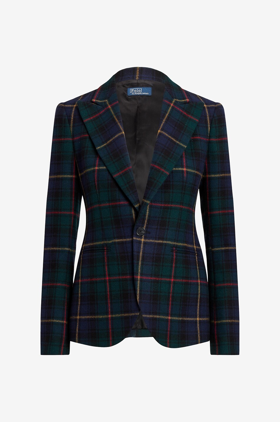 Ralph lauren tartan blazer hotsell