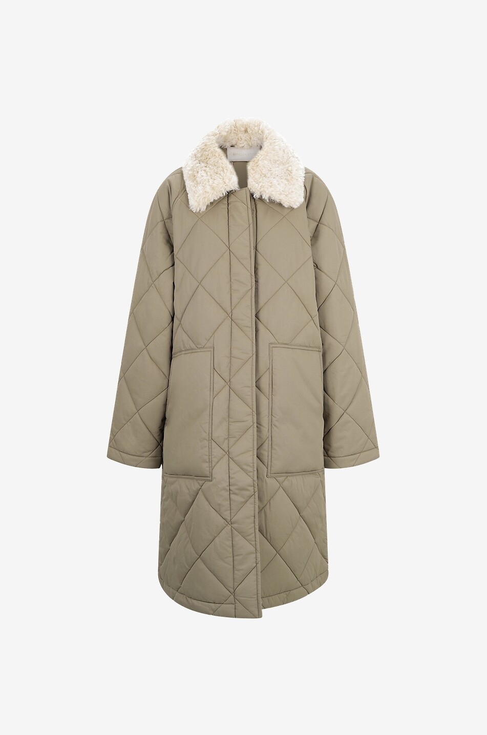 Boy quilted technical twill parka