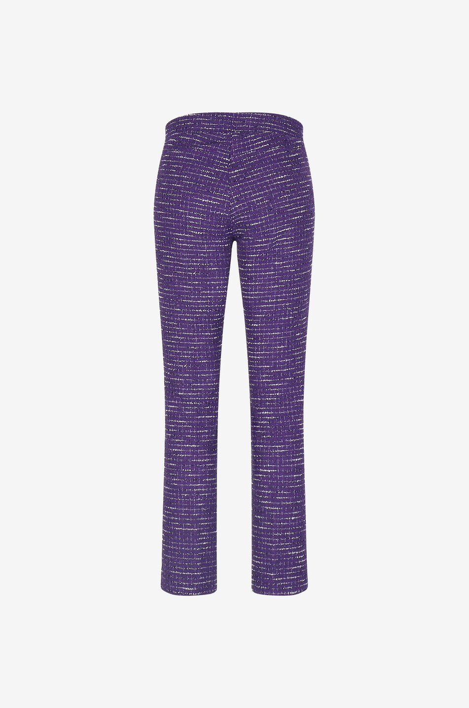 CAMBIO Pantalon slim en coton mélangé Ranee Easy Kick Femme VIOLET 2