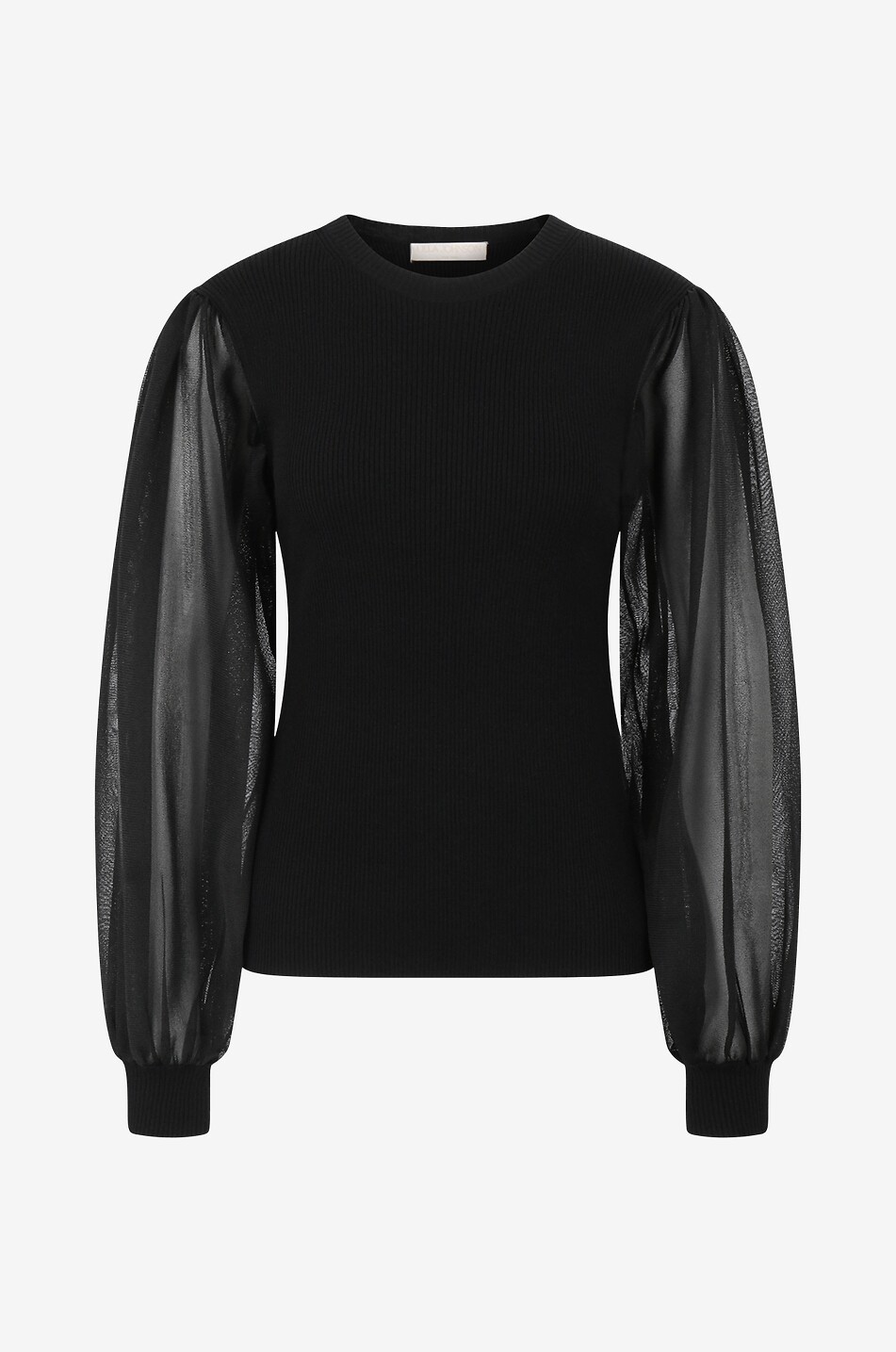 Sabrina wool and cotton round-neck jumper