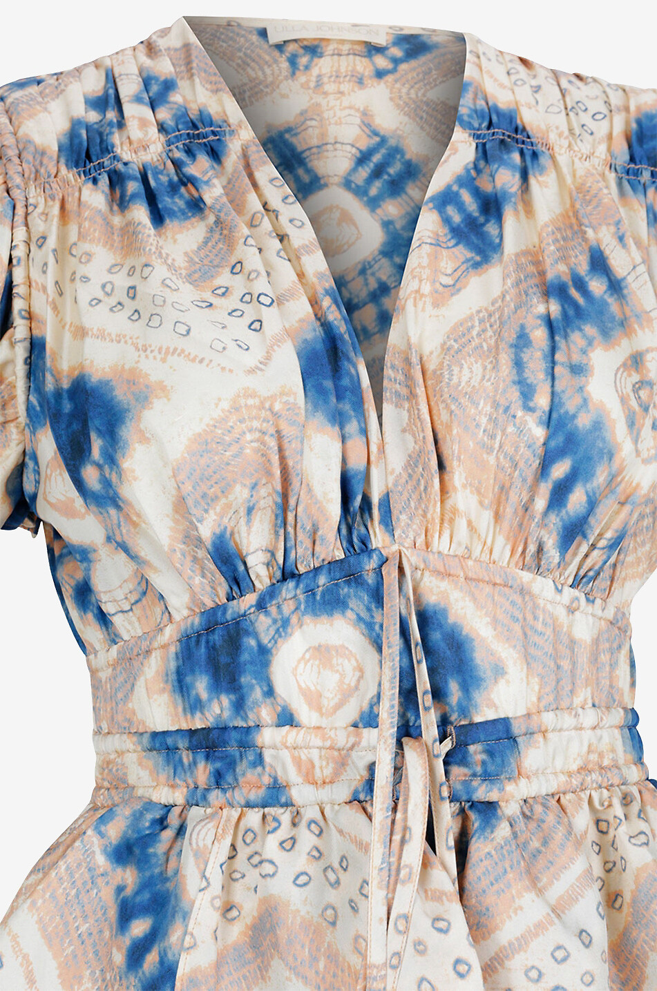Robe midi en soie Avia