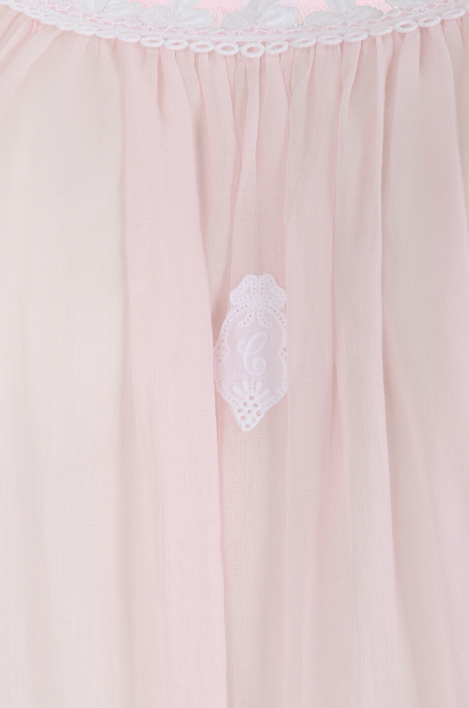 CELESTINE Chemise de nuit en coton Elyse Femme ROSE CLAIR 3