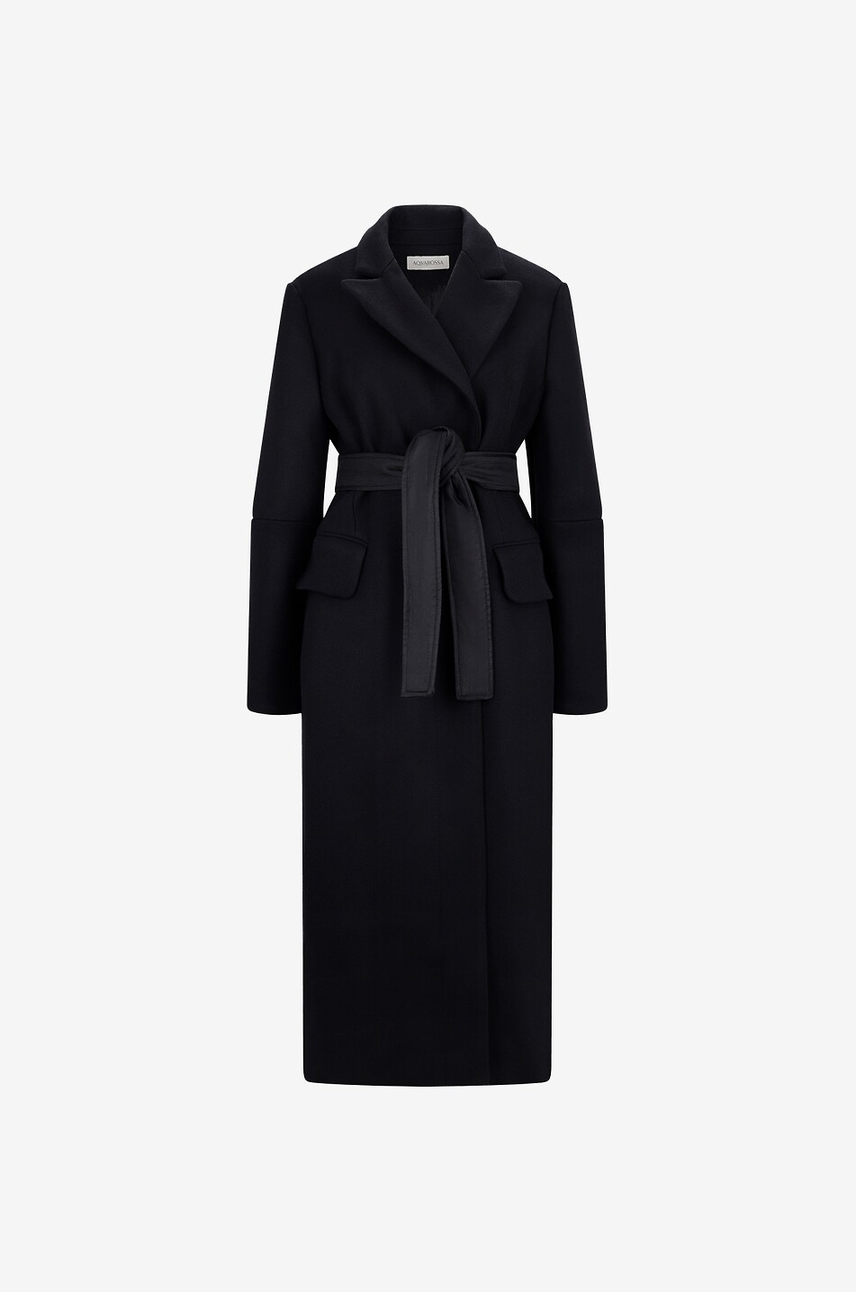 Langer dicker Mantel aus Wolle Julia