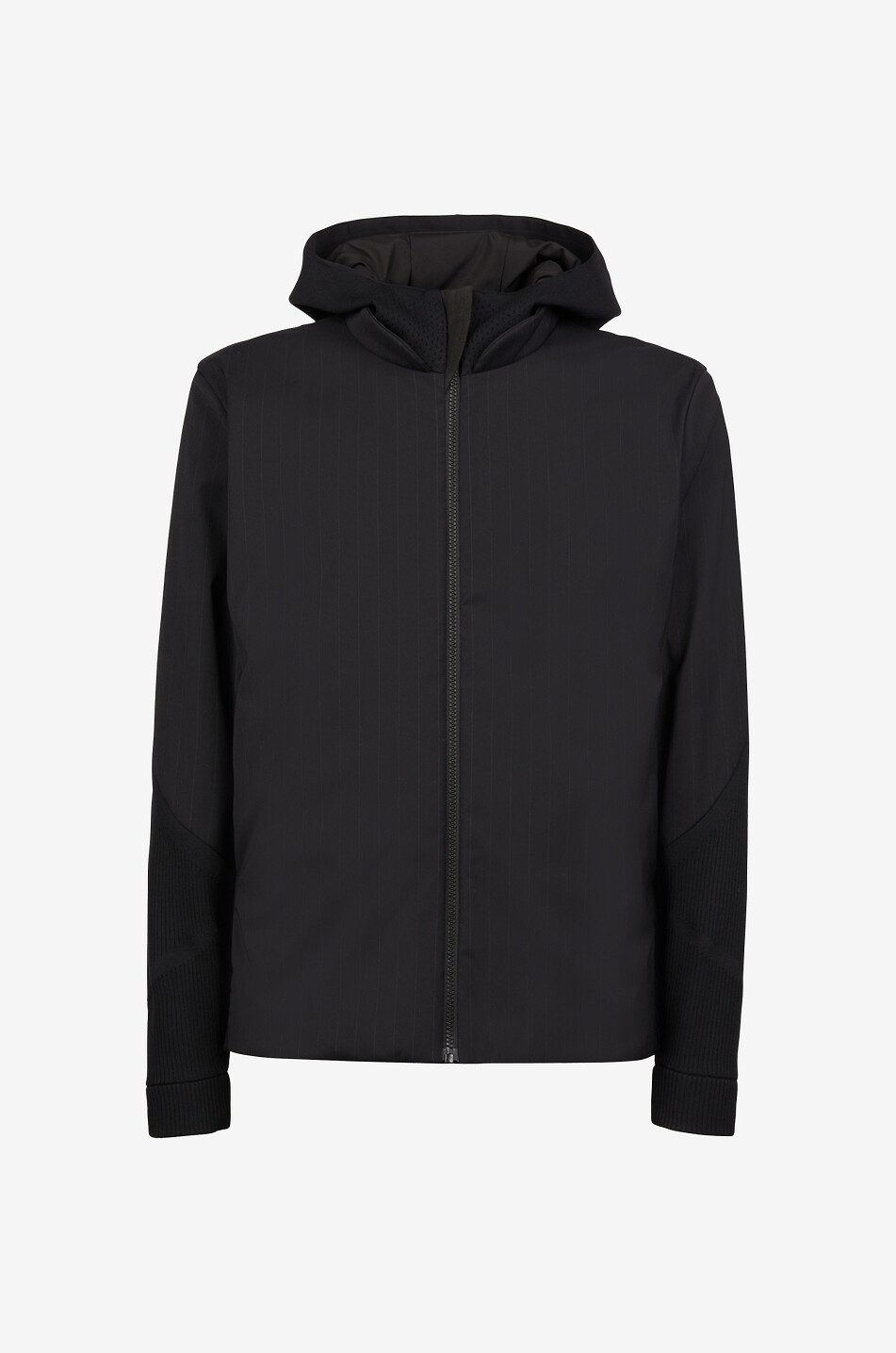 Tailorhood 3.0 hooded bi-material jacket