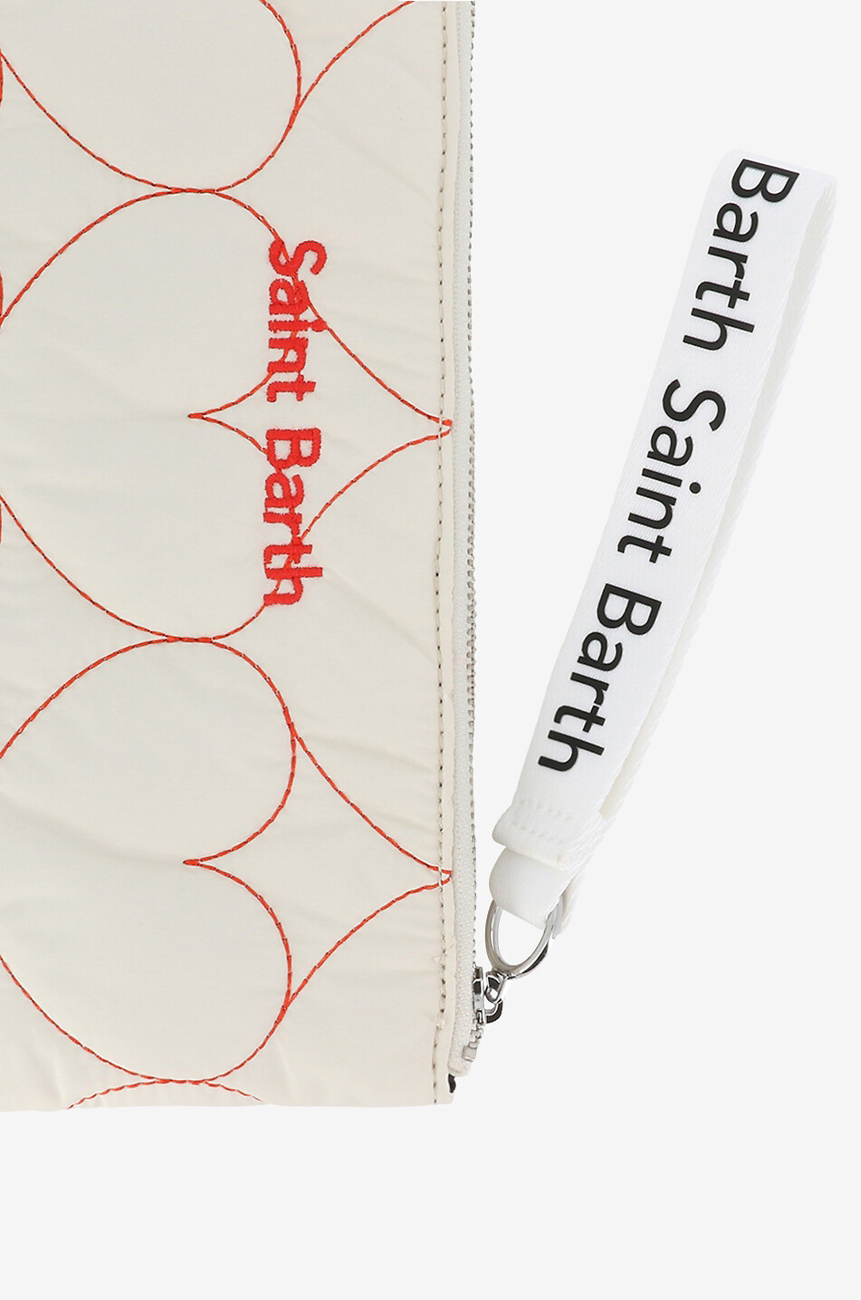 MC2 SAINT BARTH Nylon clutch Women EGGSHELL 3