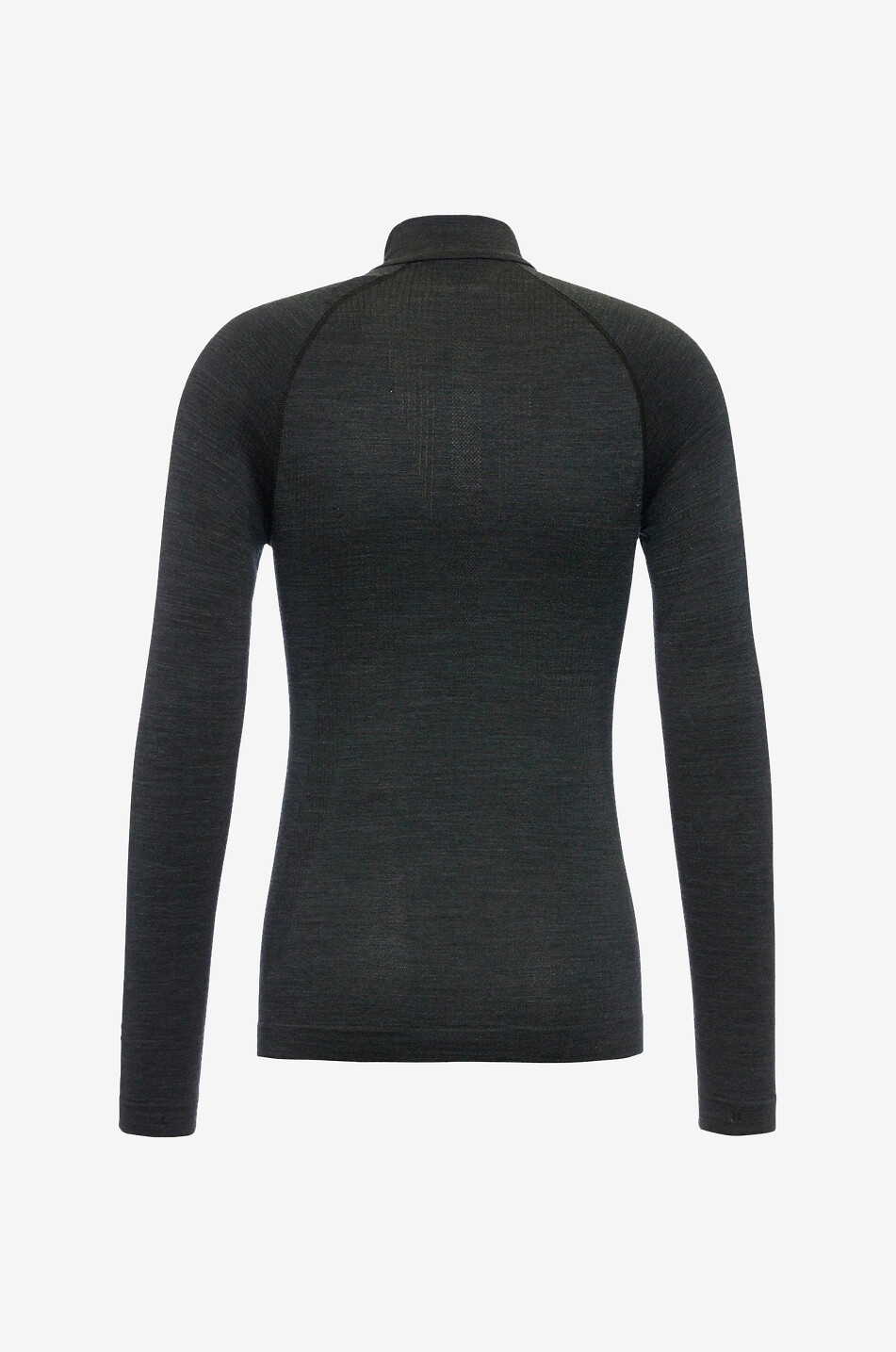 FALKE Wool-Tech half-zip first layer Men BLACK 2