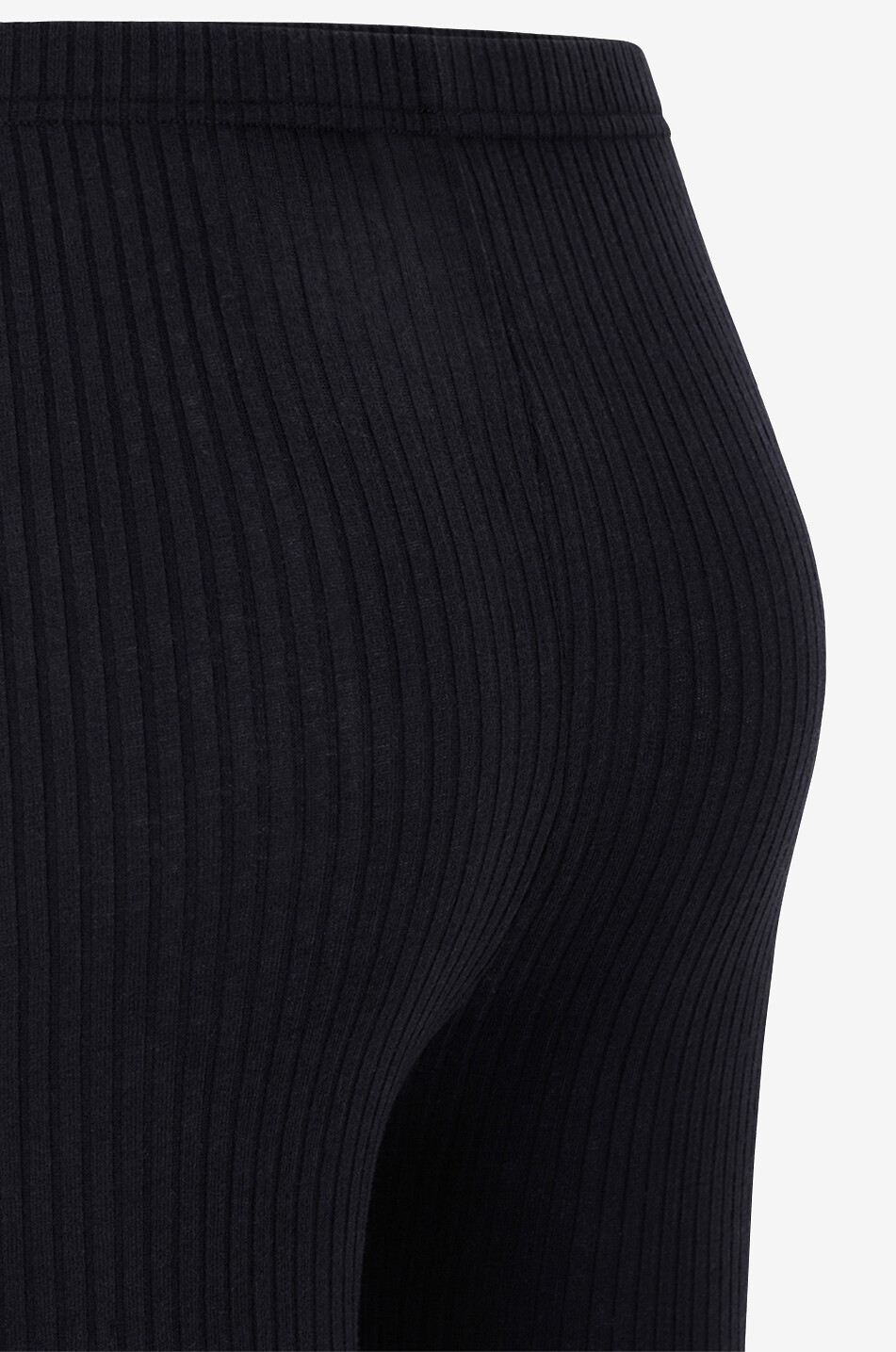 MAJESTIC FILATURES Modal cotton and cashmere turtleneck T-shirt Women BLACK 3