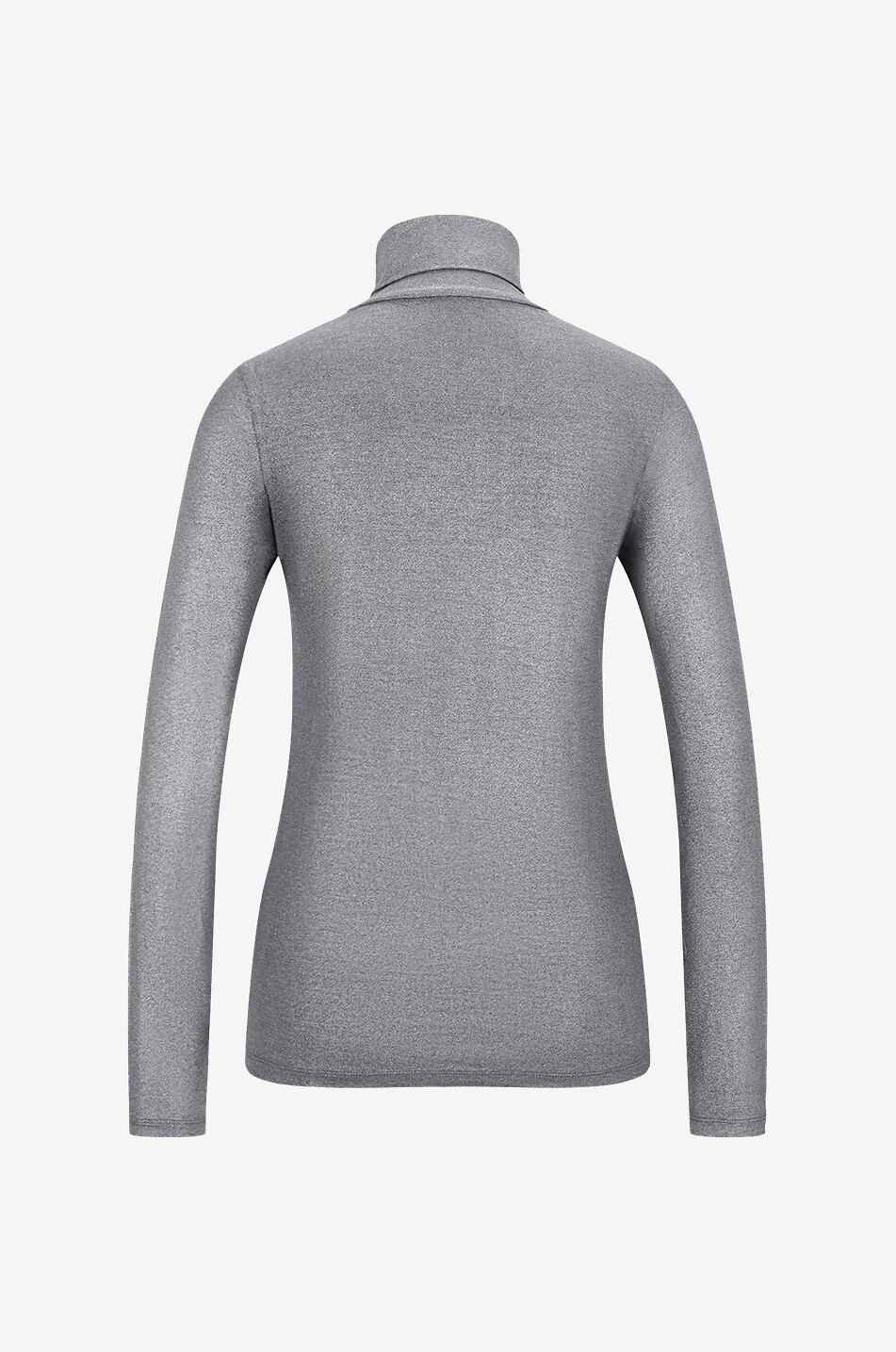 MAJESTIC FILATURES Langärmeliges T-Shirt aus Viskose Damen DUNKELGRAU 2