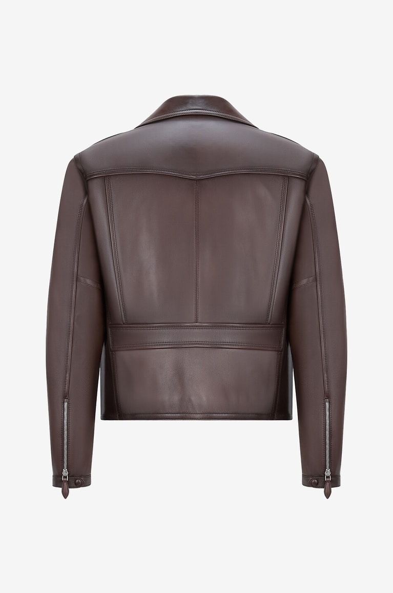 Berluti Patina けり Leather Riders Jacket