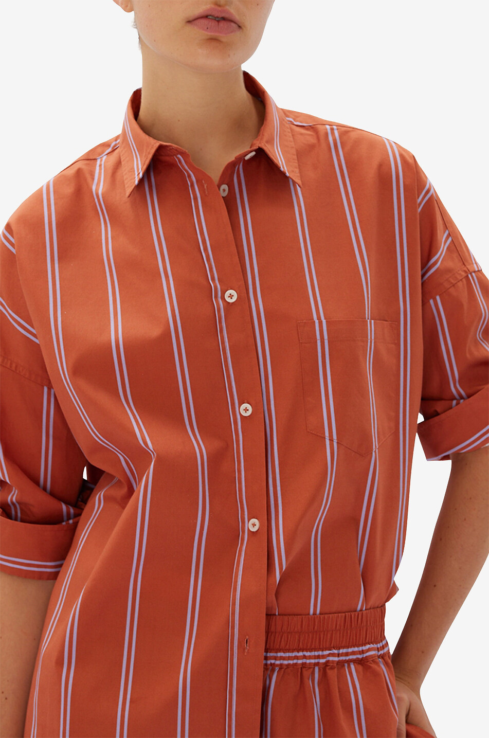 LMND Chemise à manches longues Chiara Femme MULTICOLORE 5