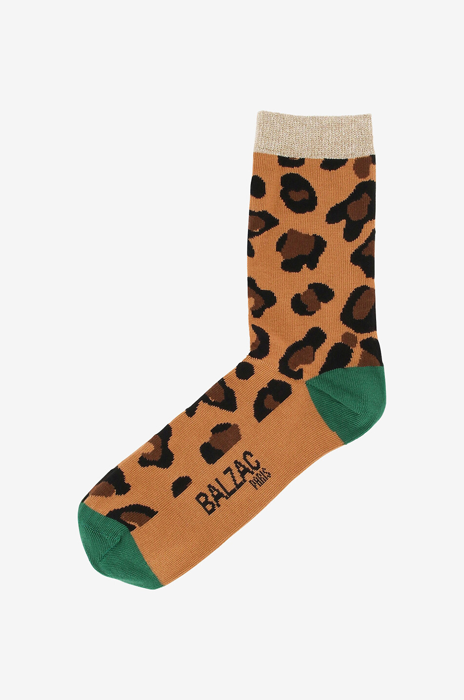 Léo patterned socks with Lurex