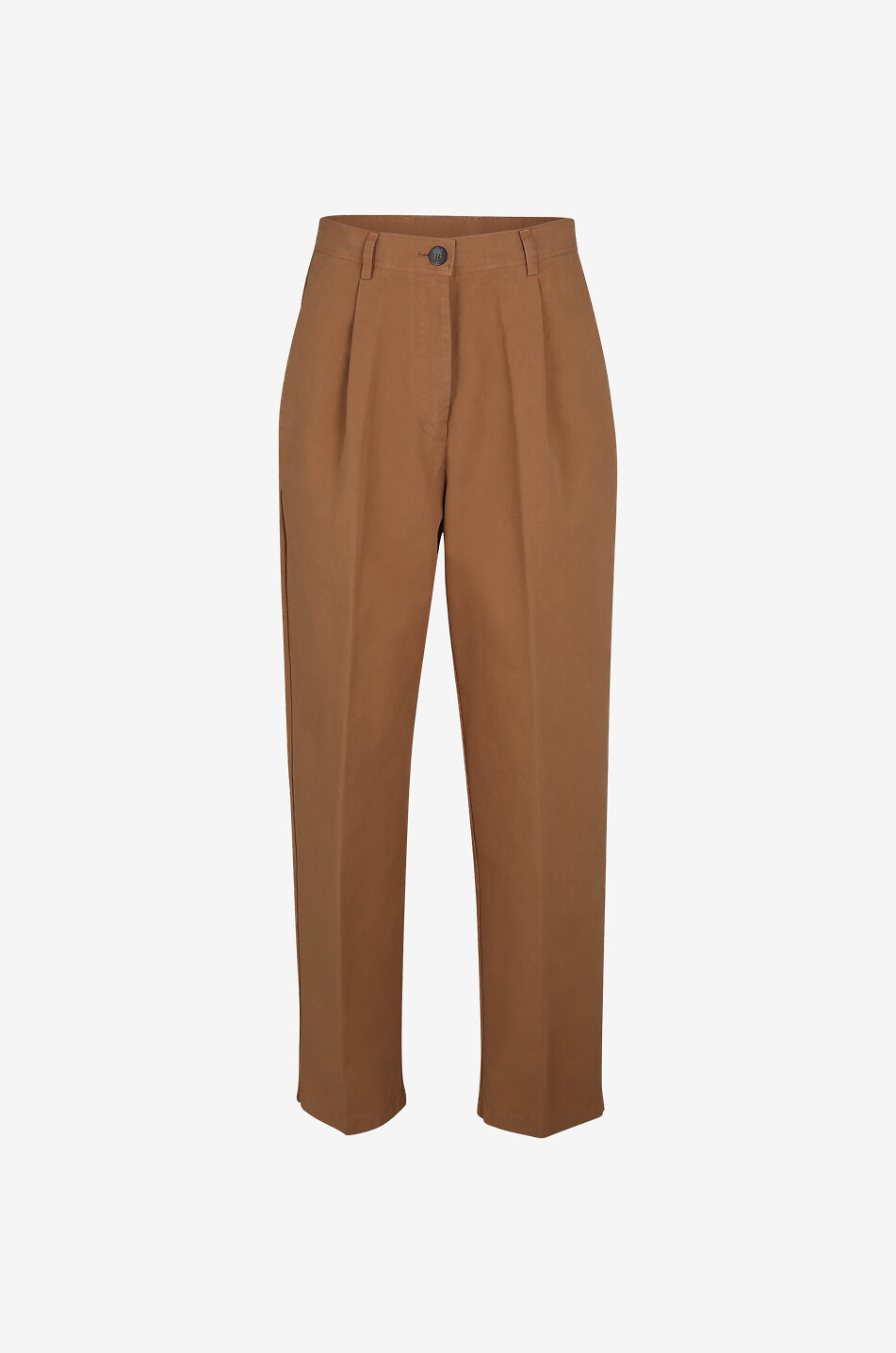 FORTE FORTE Pantalon chino en coton Femme Beige moyen 1