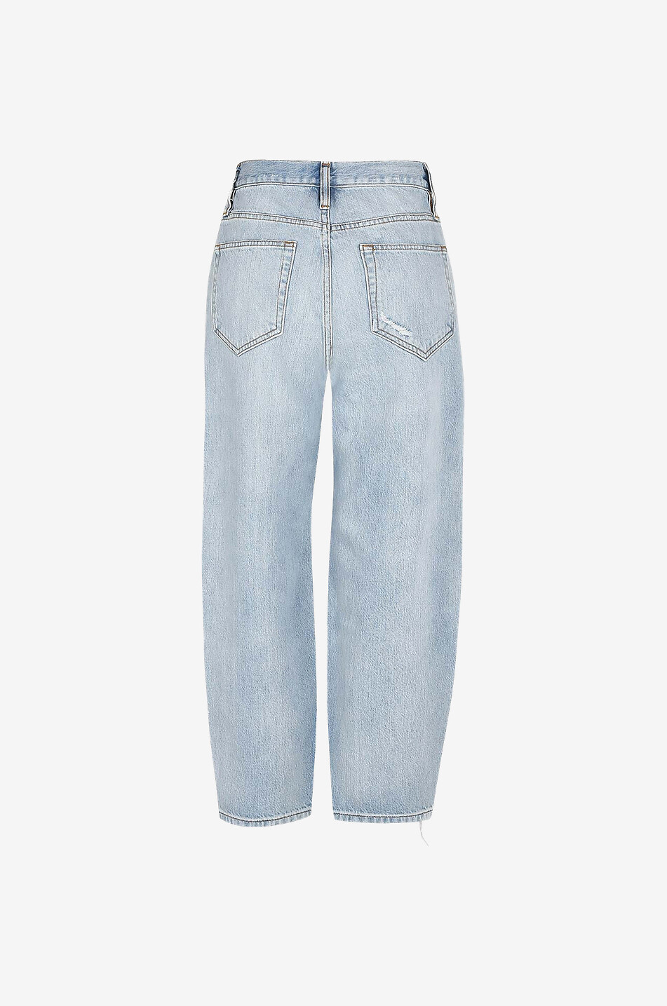FRAME Boyfriend-Jeans aus Baumwolle Damen HELLBLAU 2