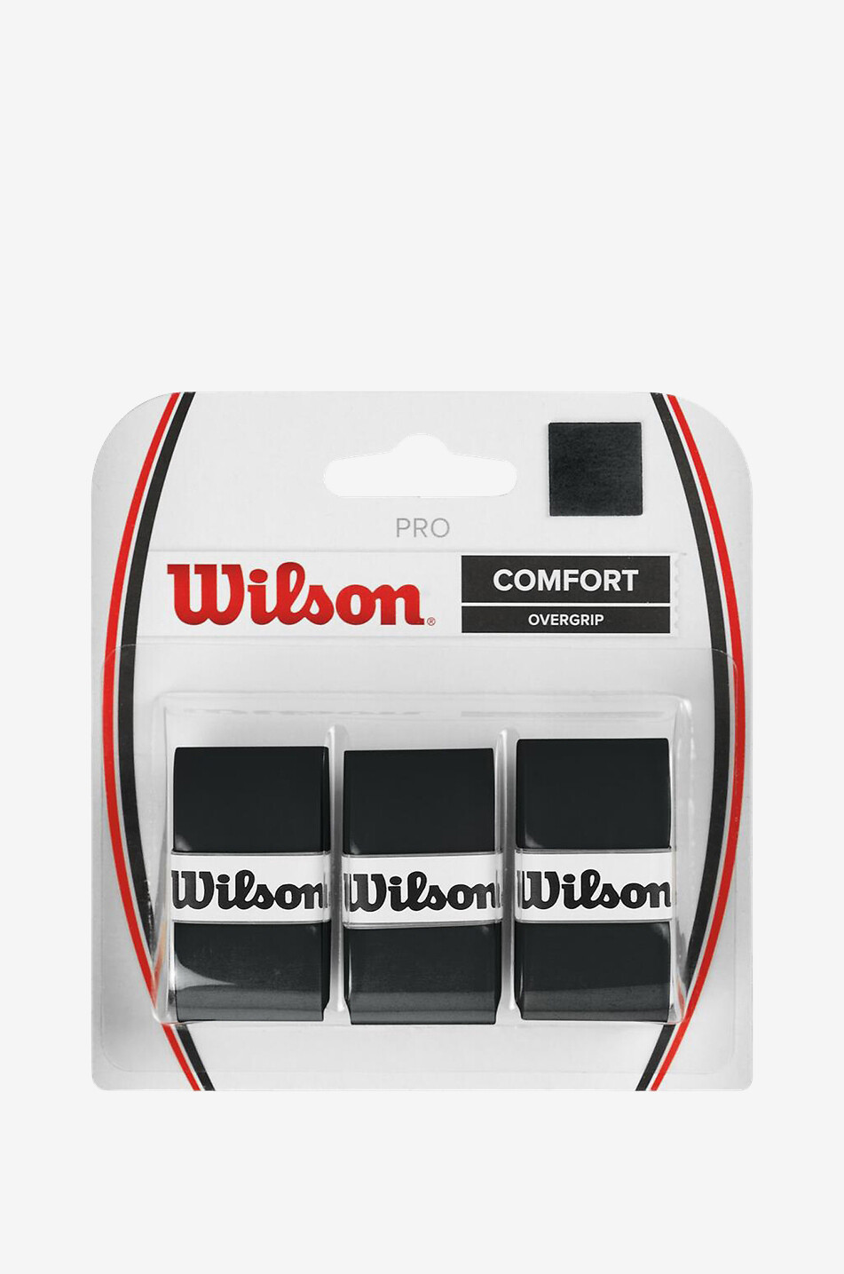 WILSON Tennisschläger-Griffband Pro Overgrip Unisex SCHWARZ 1
