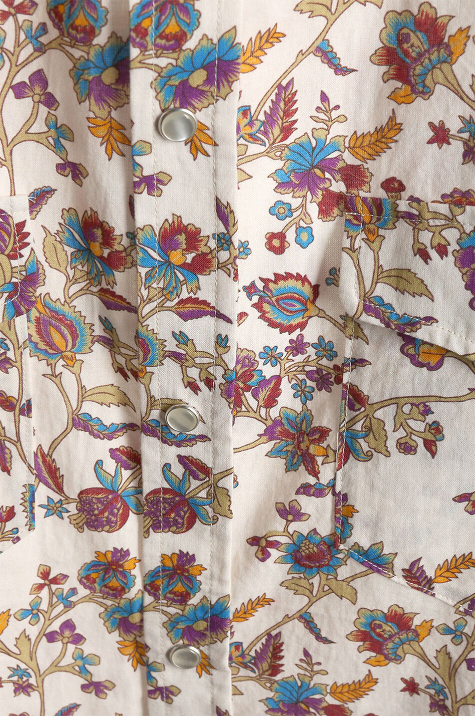 ISABEL MARANT Bigilian short-sleeved floral shirt Men MULTI COLOURED 1 3