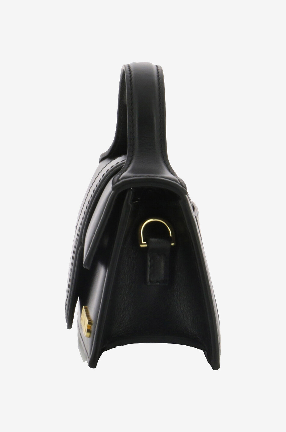 JACQUEMUS Schultertasche aus Leder Le Bambino Damen SCHWARZ 4