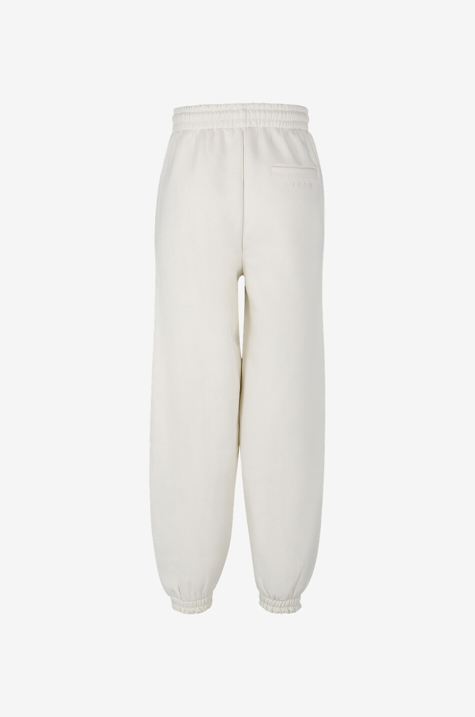 REMAIN BIRGER CHRISTENSEN Tamlyn cotton-blend jogging bottoms Women Light beige 2