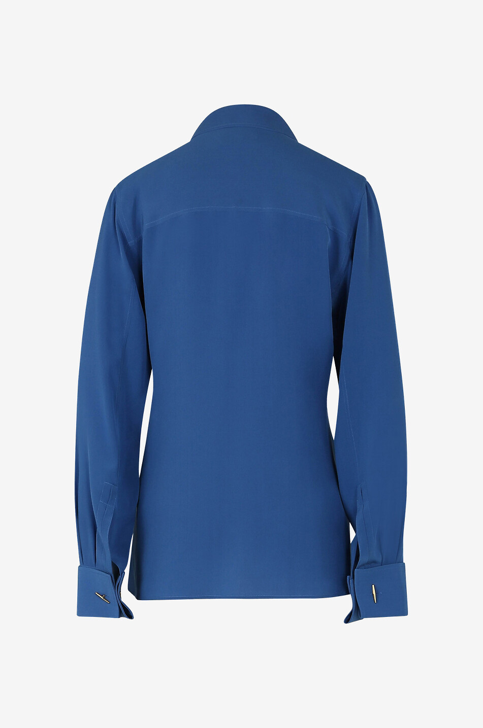 Chemise ajustée en soie crêpe de chine SAINT LAURENT PARIS