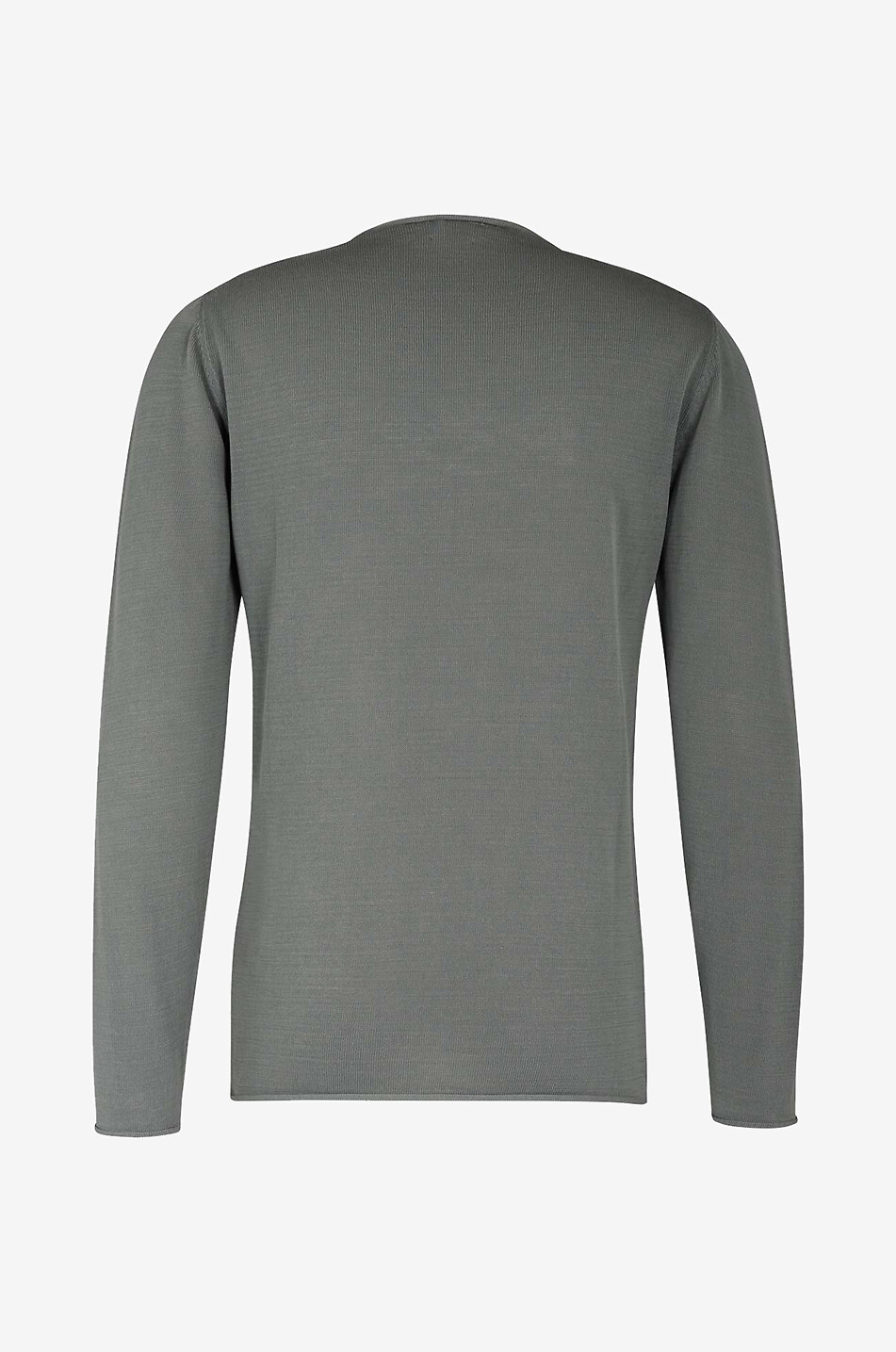 DANIELE FIESOLI Cotton crew-neck jumper Men DARK GREEN 2