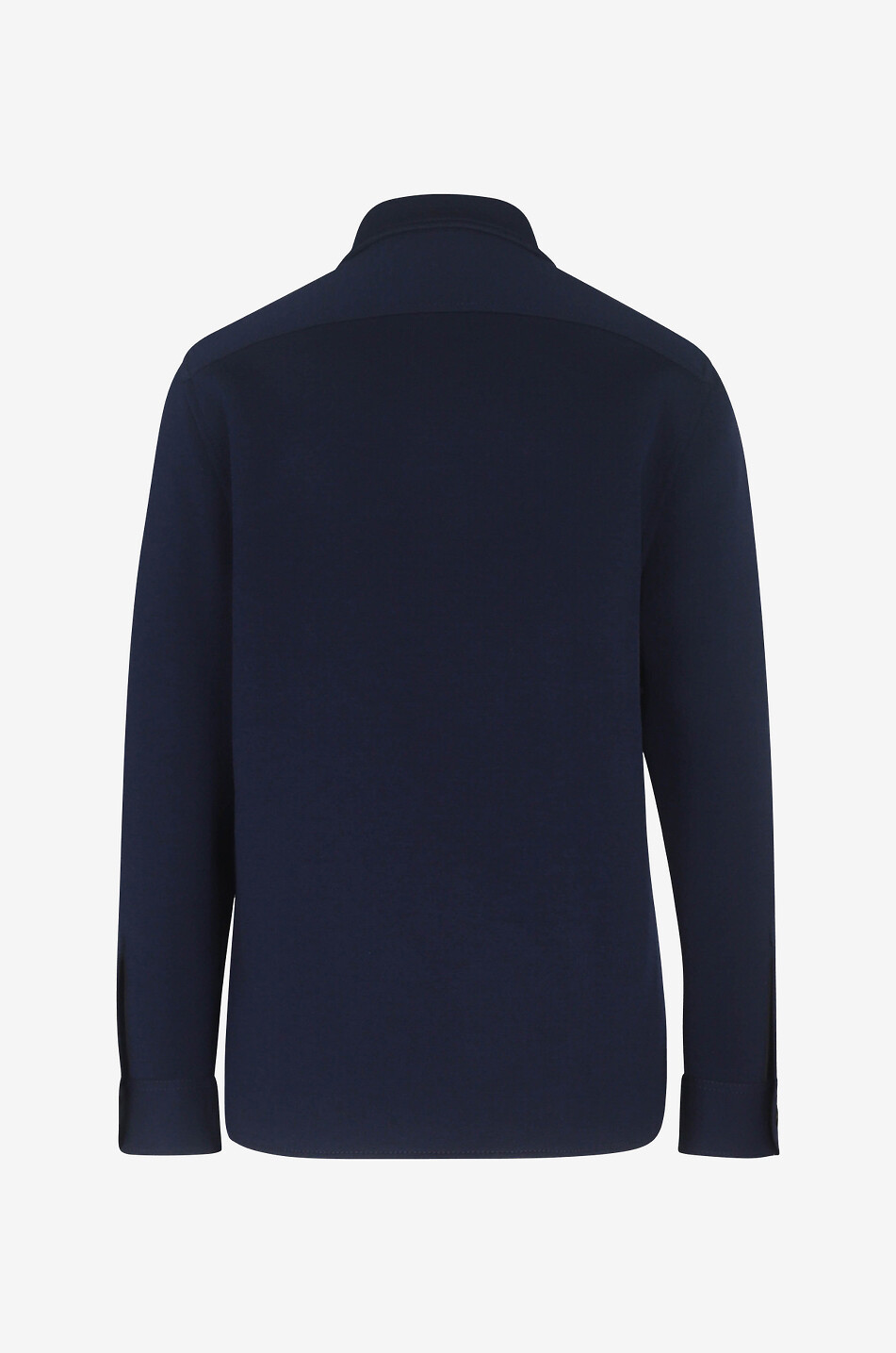 SAINT LAURENT PARIS Laced wool jersey shirt Women MEDIUM BLUE 2