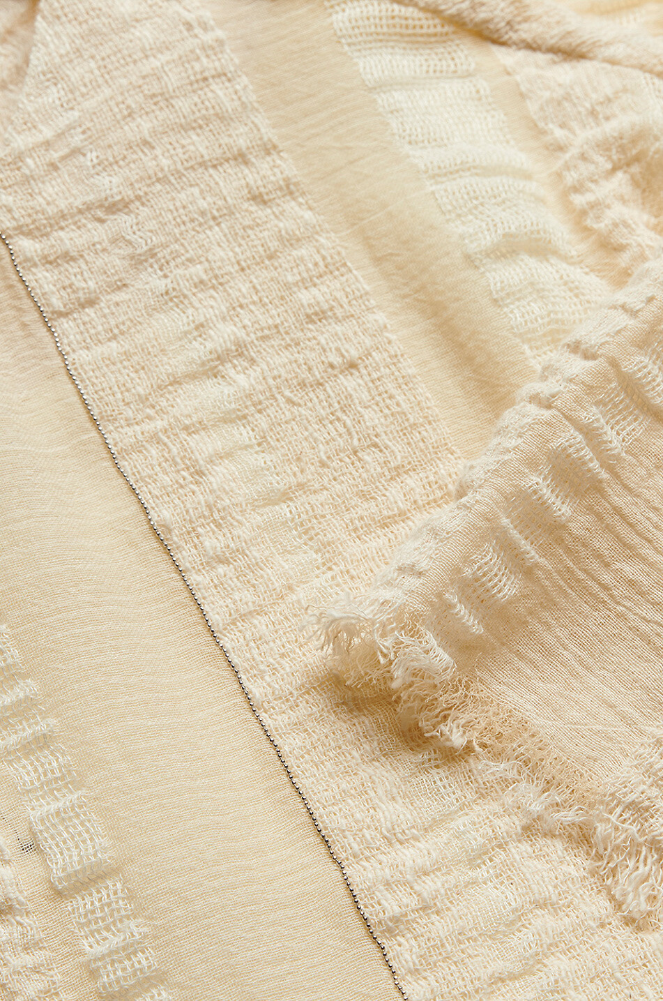Mini robe trapèze en coton mélangé rayé